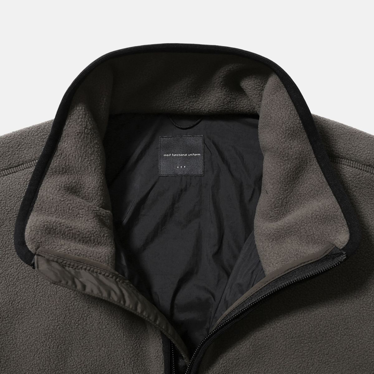 모이프(MOIF) [AW25] HIKER FLEECE JUMPER / ASH BROWN