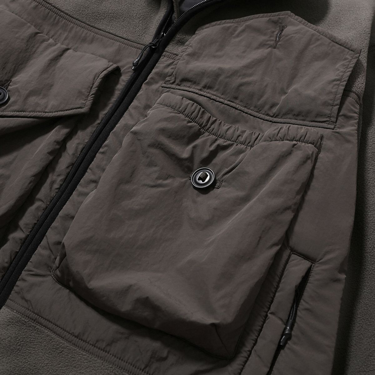 모이프(MOIF) [AW25] HIKER FLEECE JUMPER / ASH BROWN