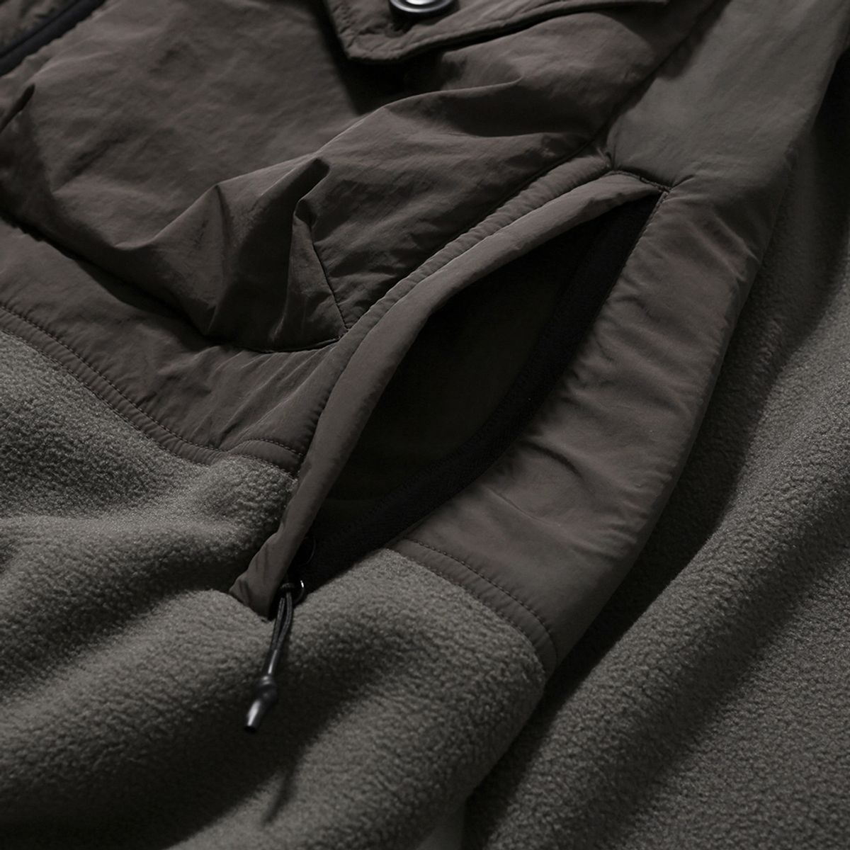 모이프(MOIF) [AW25] HIKER FLEECE JUMPER / ASH BROWN