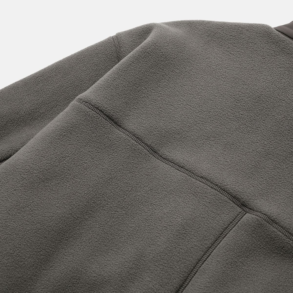 모이프(MOIF) [AW25] HIKER FLEECE JUMPER / ASH BROWN