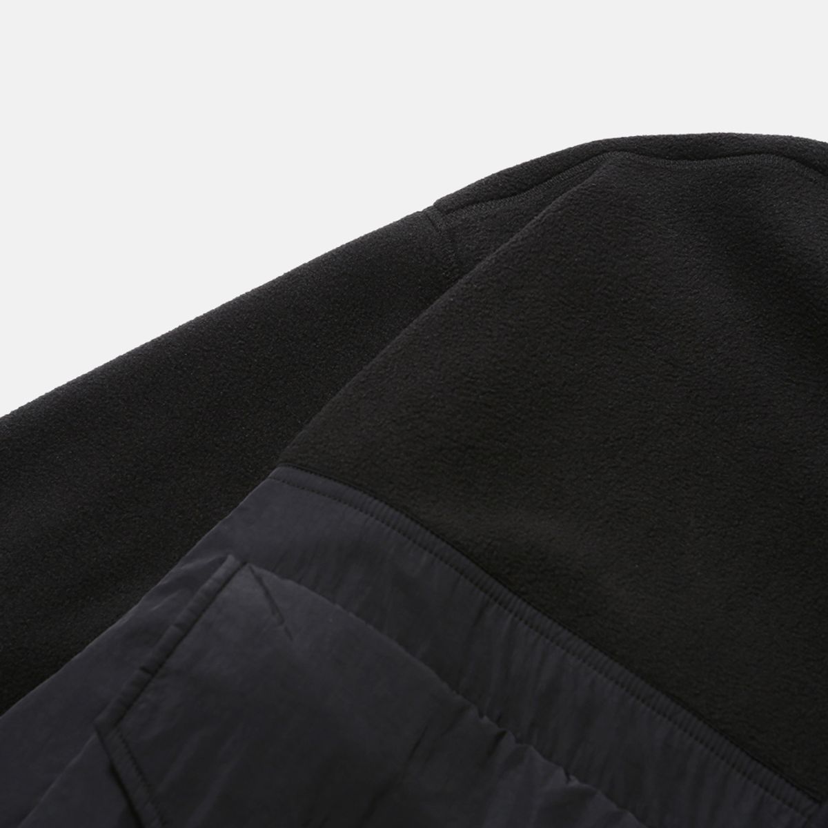 모이프(MOIF) [AW25] HIKER FLEECE JUMPER / BLACK