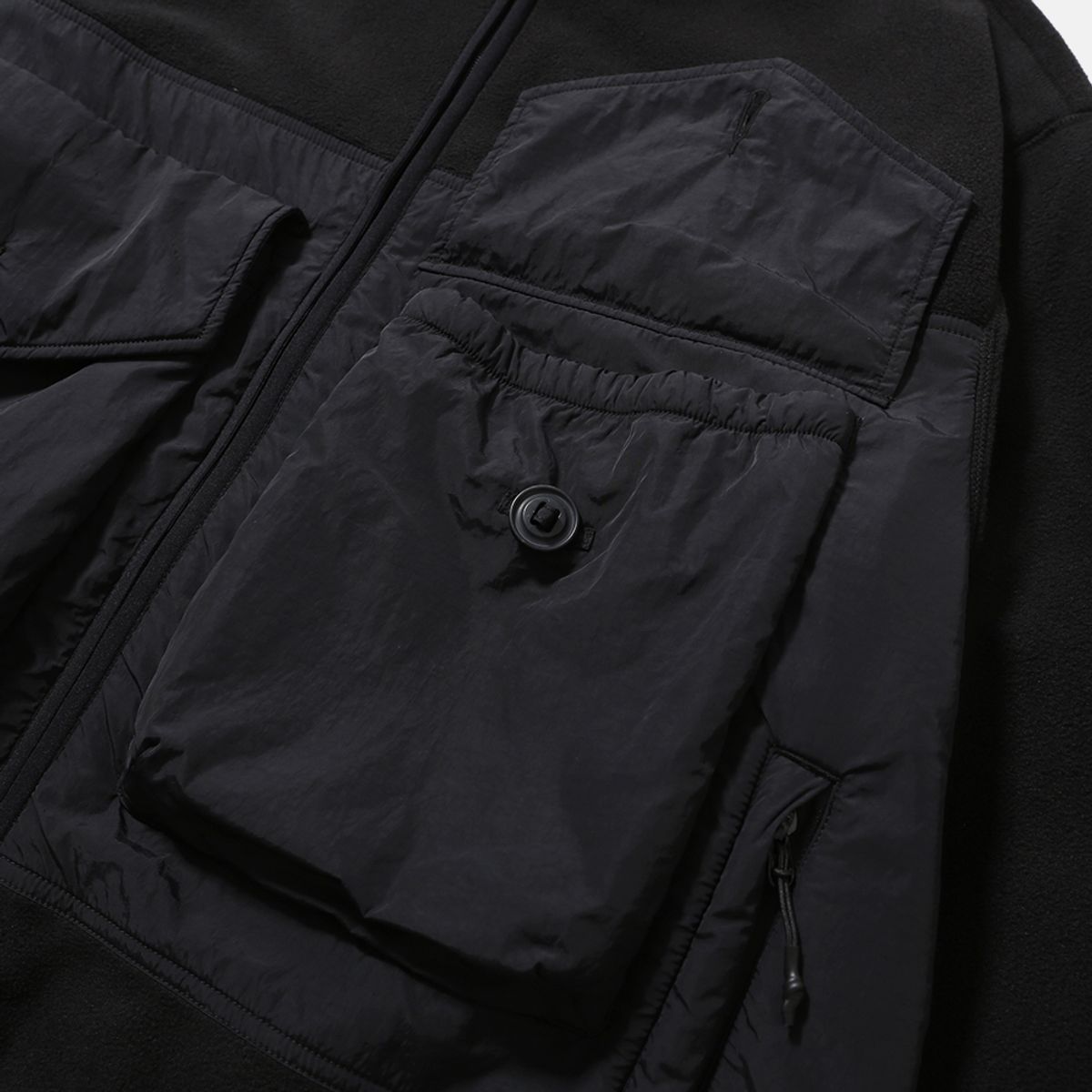 모이프(MOIF) [AW25] HIKER FLEECE JUMPER / BLACK