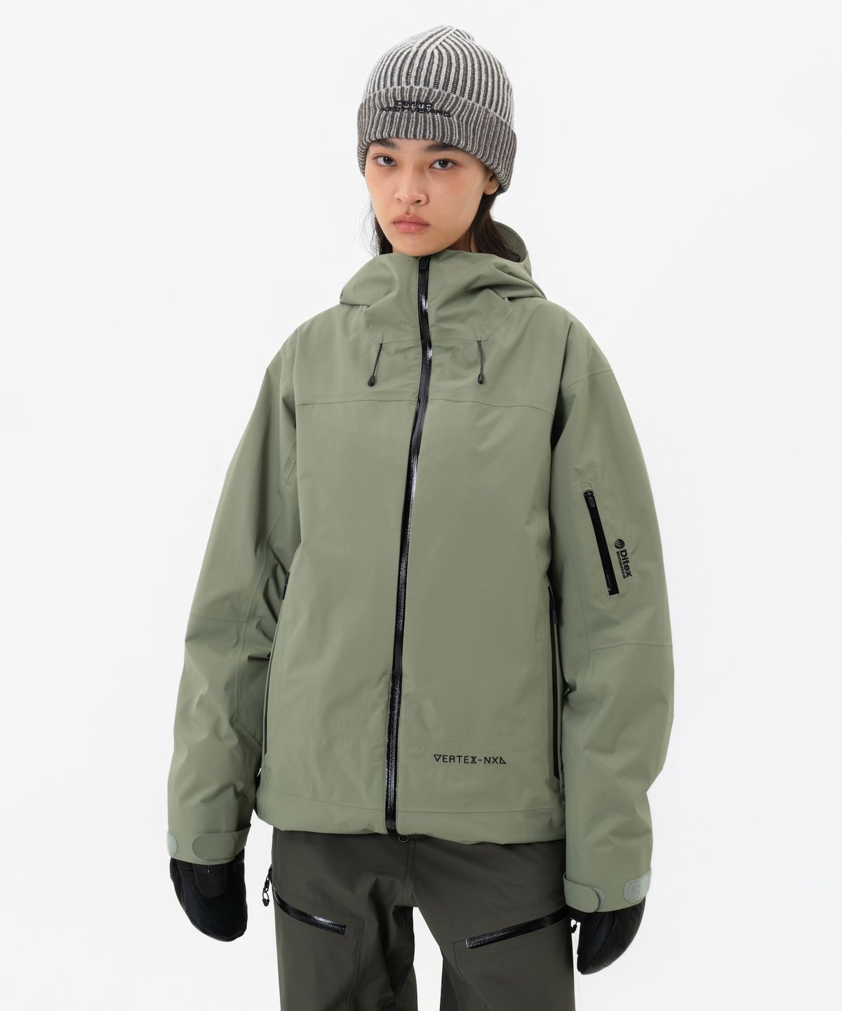 디미토(DIMITO) 25 VTX STORAGE 2L JACKET OIL GREEN
