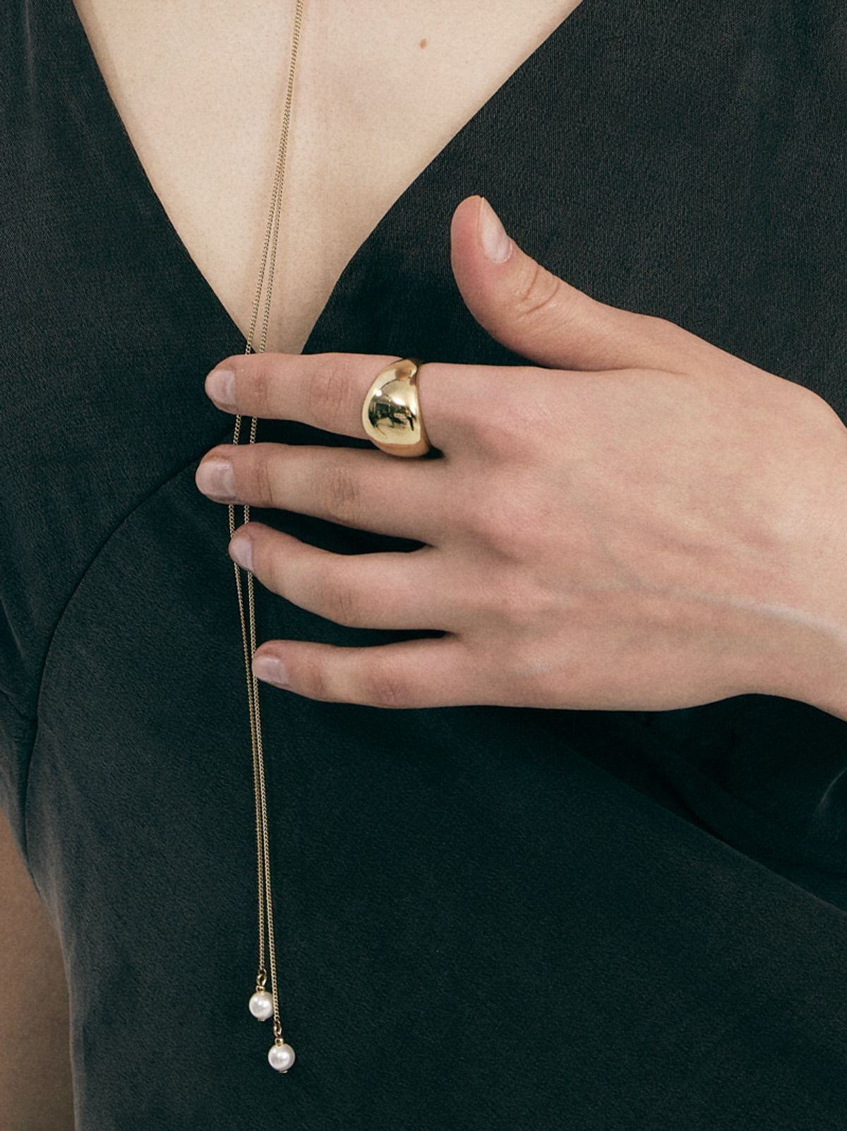 소수(SOSOO) Flat Bold Ring