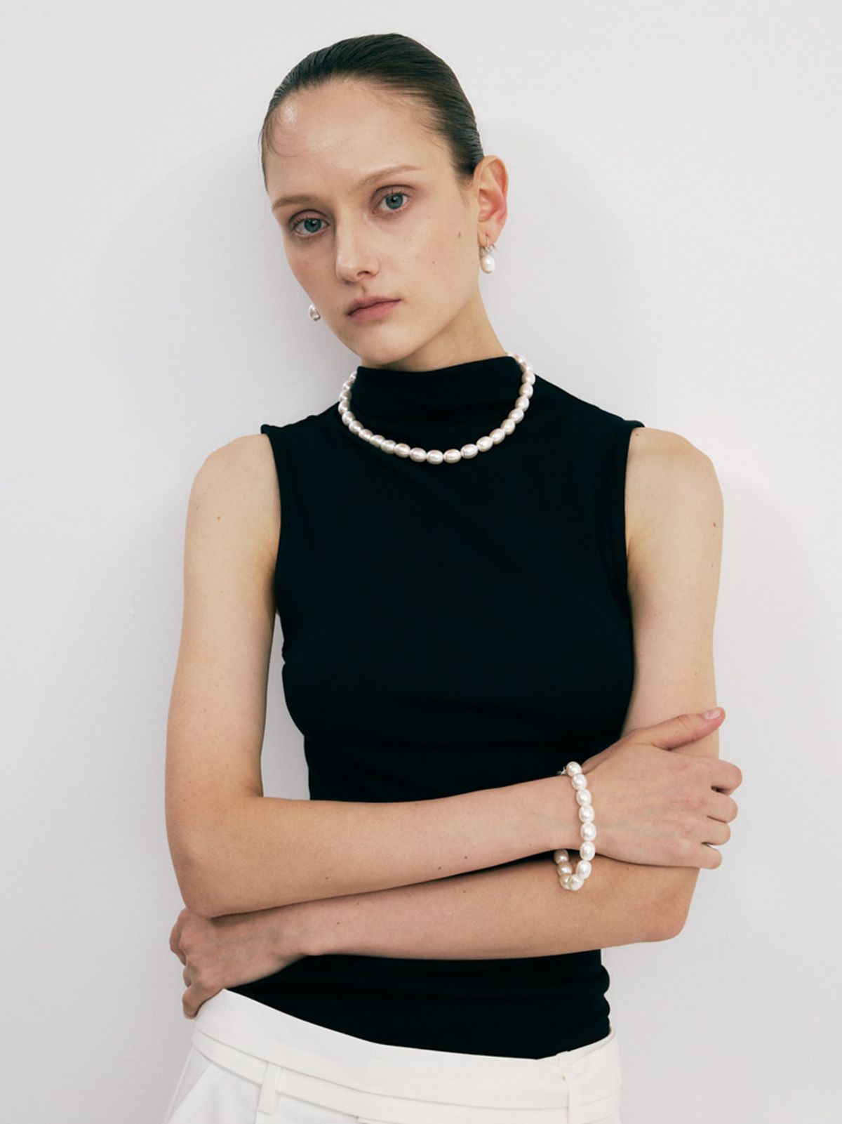 소수(SOSOO) Bloom Pearl Necklace