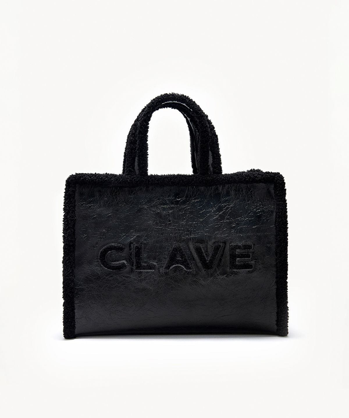 끌라베(CLAVE) 보니 블랙 토트백 (BONNIE Black Tote Bag)