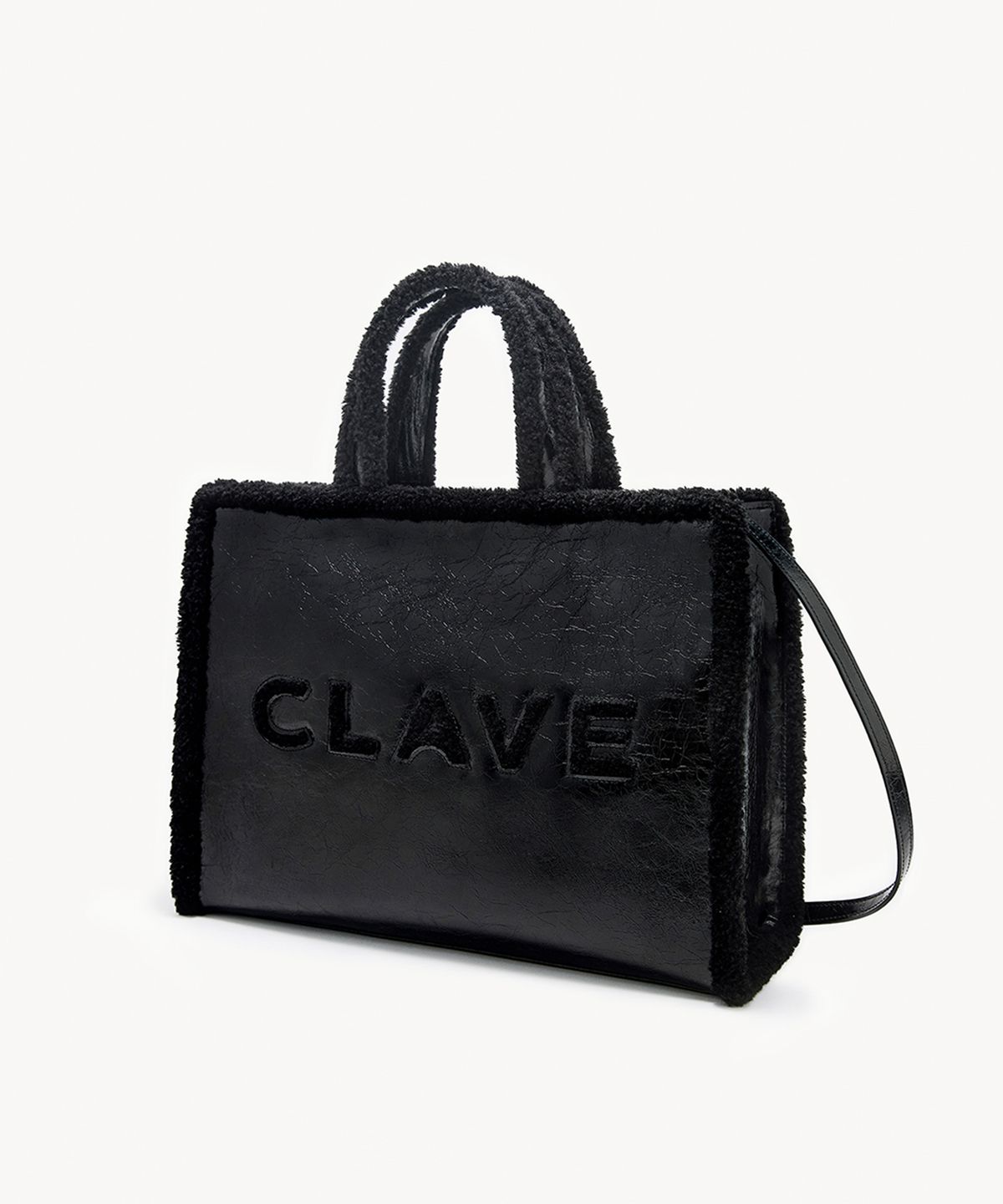 끌라베(CLAVE) 보니 블랙 토트백 (BONNIE Black Tote Bag)