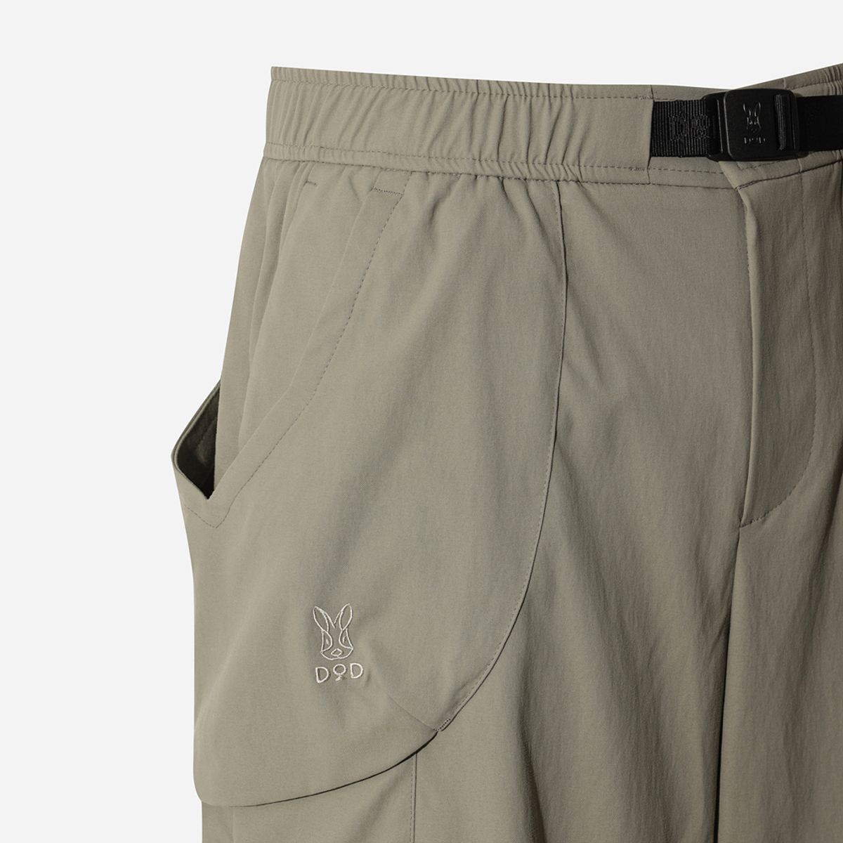 디오디(DOD) 와이드핏 래빗 팬츠(DARK BEIGE)