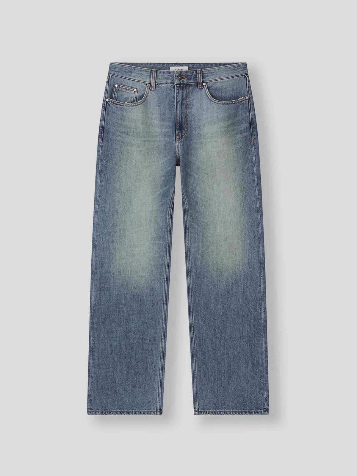쿠르베(COURBE) Flare Denim (Indigo)