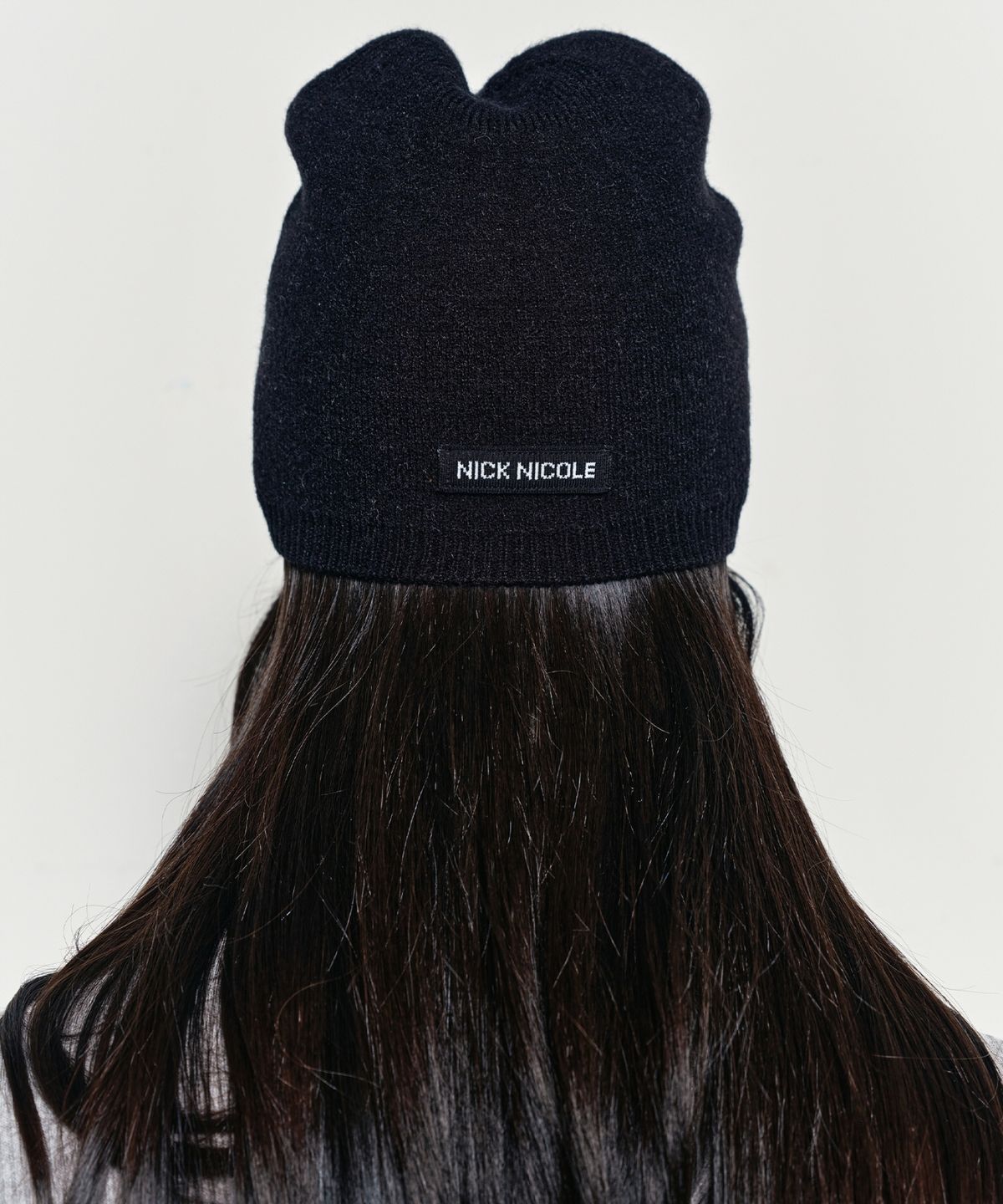 닉앤니콜(NICK&NICOLE) NICOLE BUTTERFLY NEO BEANIE_BLACK