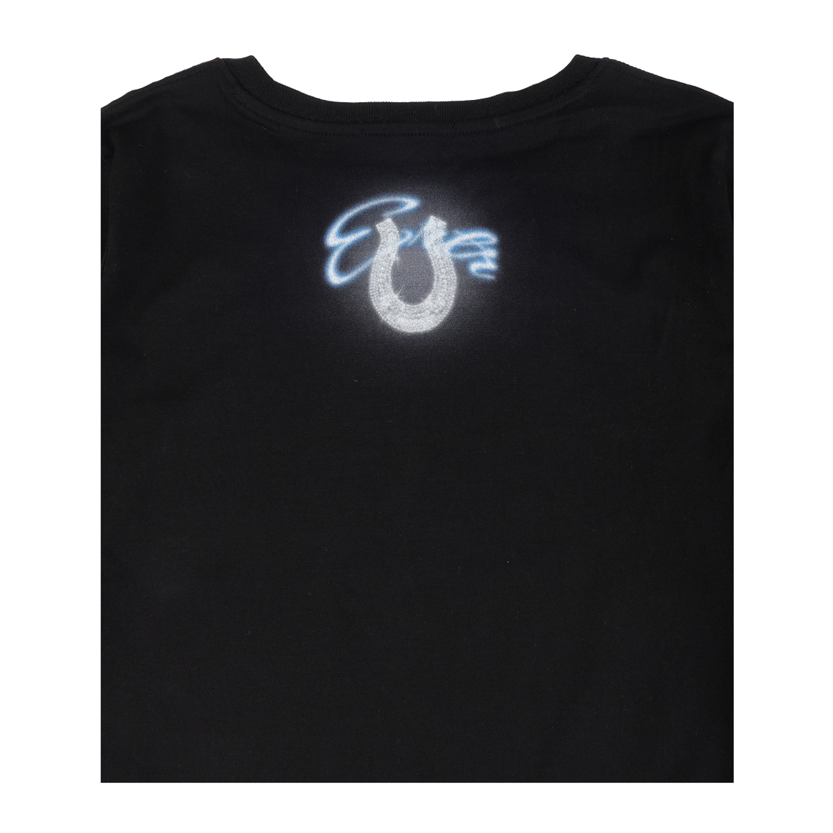 이알티알(ERTR) [ERTR X 니들]Cosmic Horse L/S T-shirt Small Fit (black)