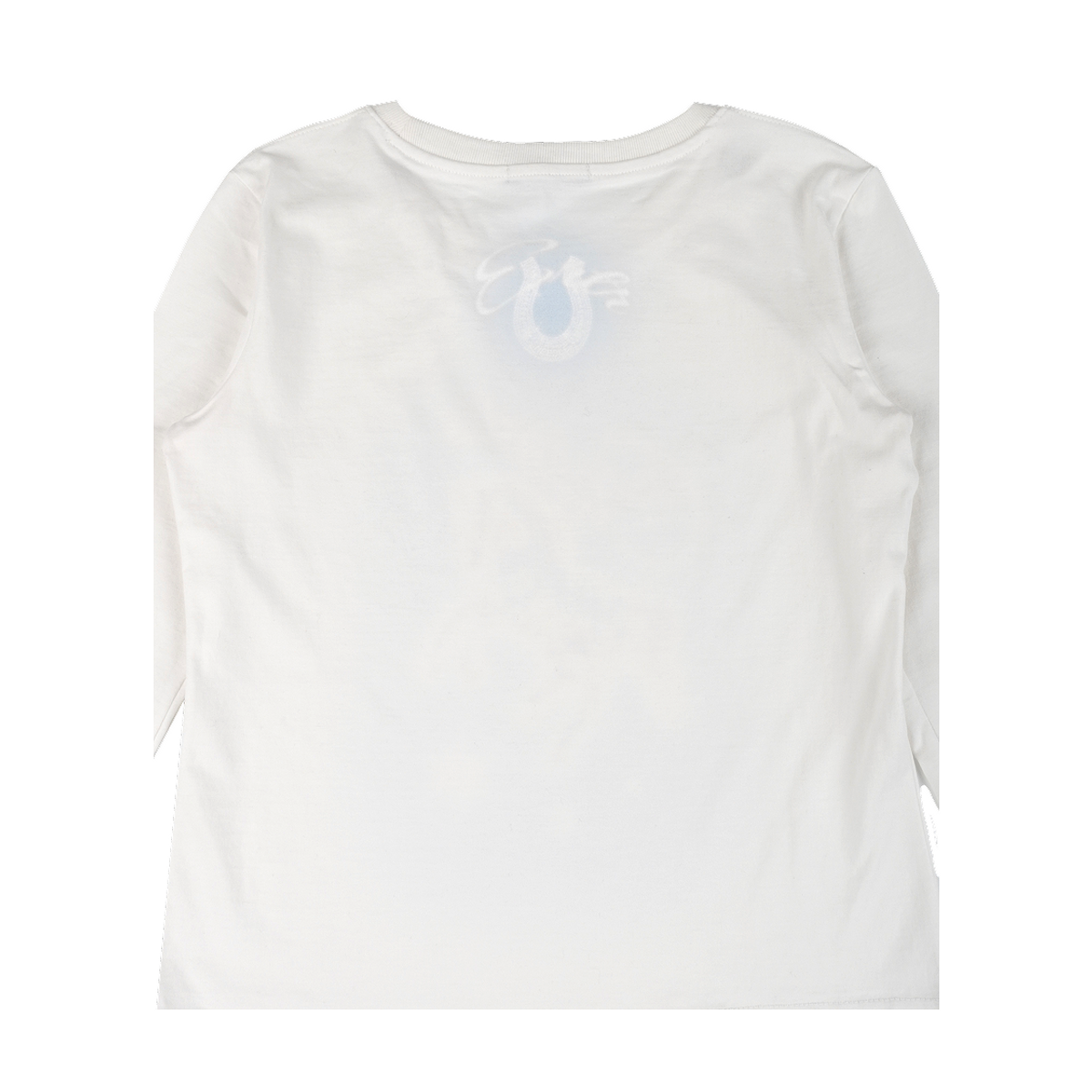 이알티알(ERTR) [ERTR X 니들]Cosmic Horse L/S T-shirt Small Fit (white)