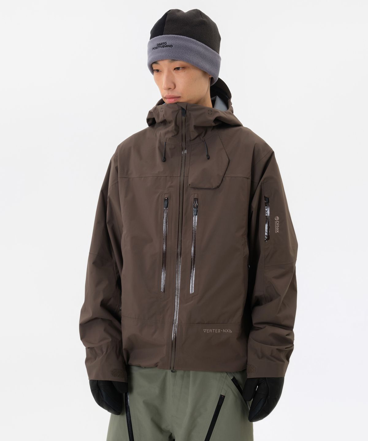 디미토(DIMITO) 25 VTX OG 3L JACKET DARK BROWN