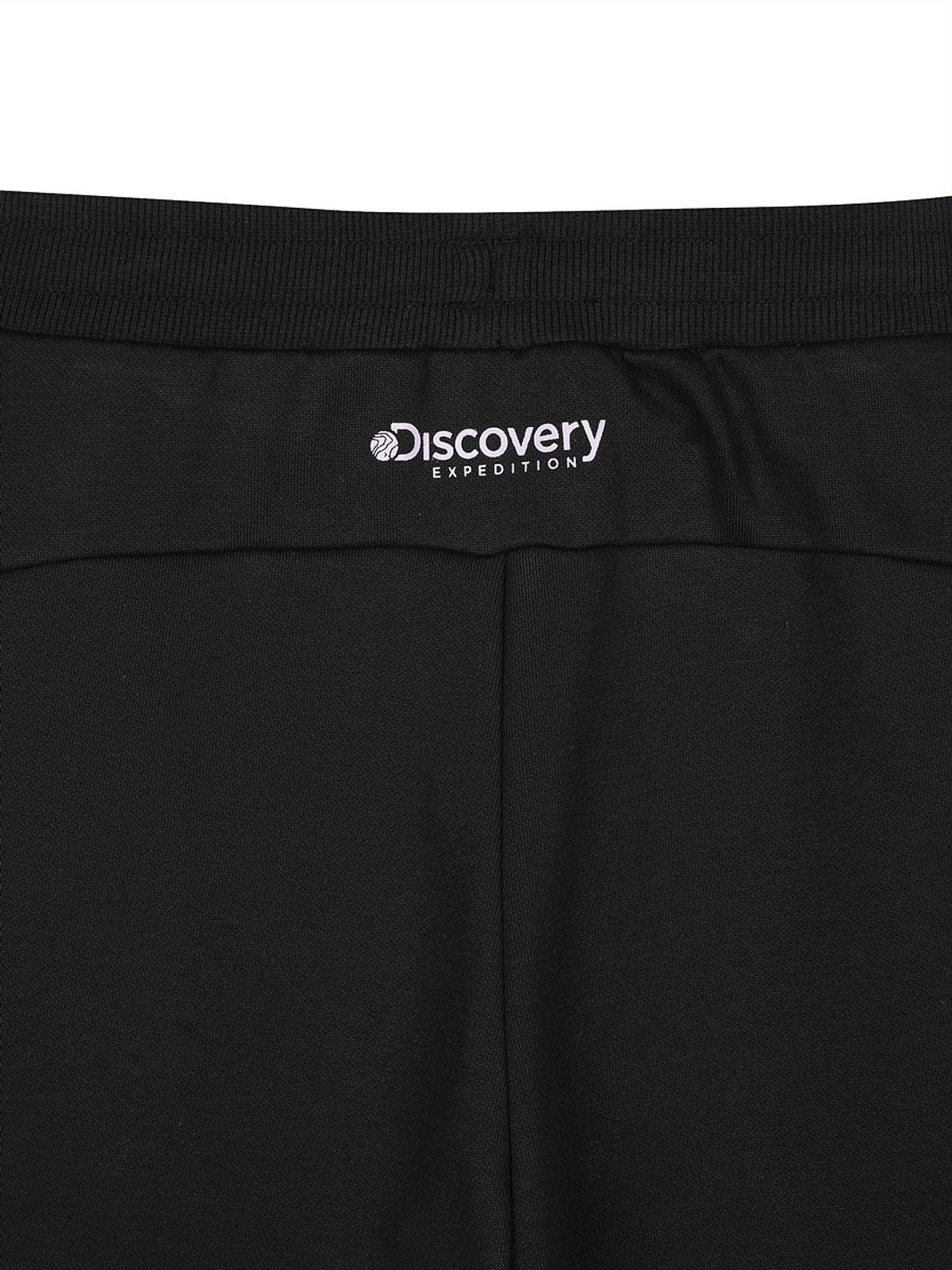 디스커버리 키즈(DISCOVERY KIDS) 여아 기모 세미와이드 팬츠 (BLACK)