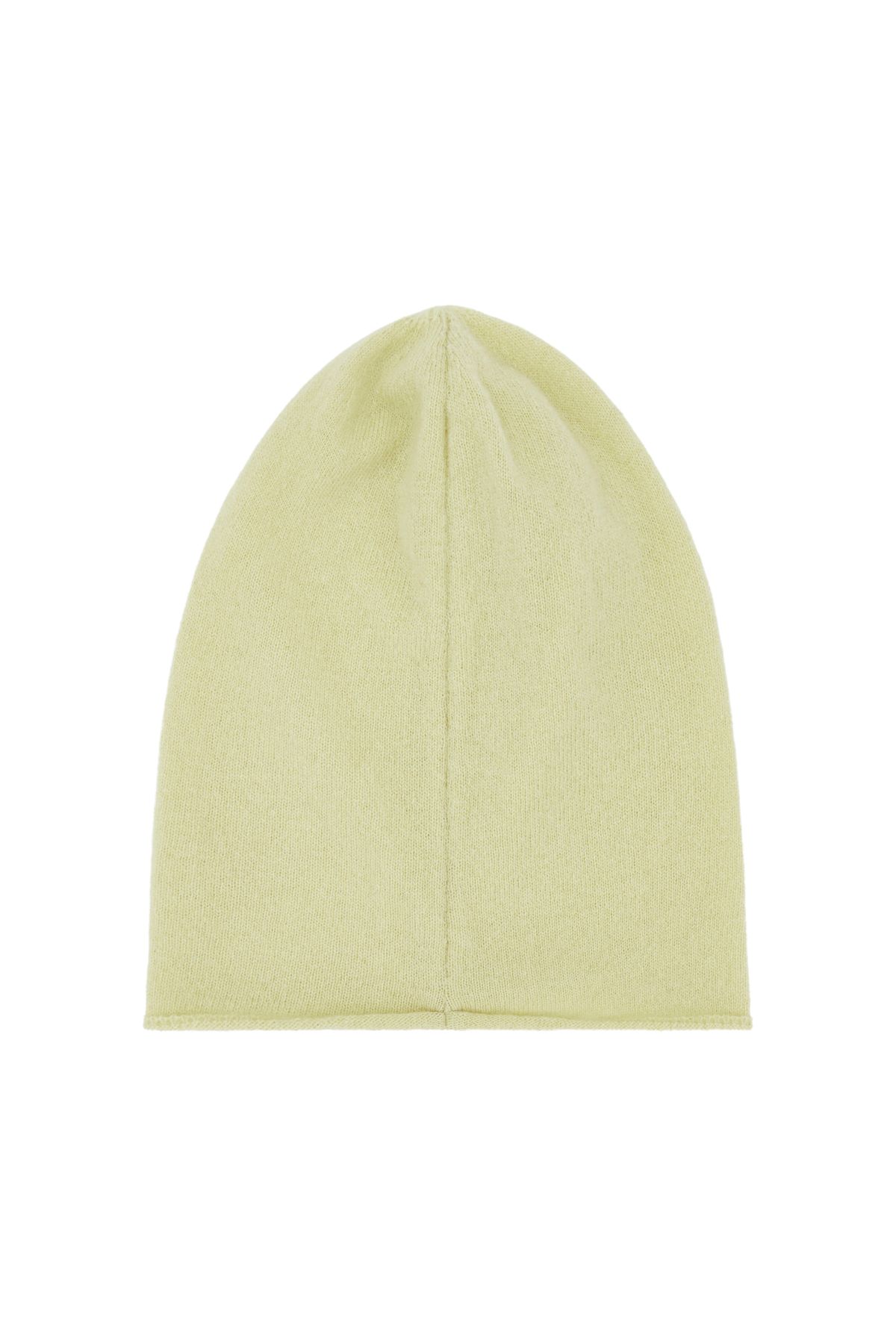 다이닛(DEINET) LAMBS WOOL PLAIN BEANIE IN GREEN