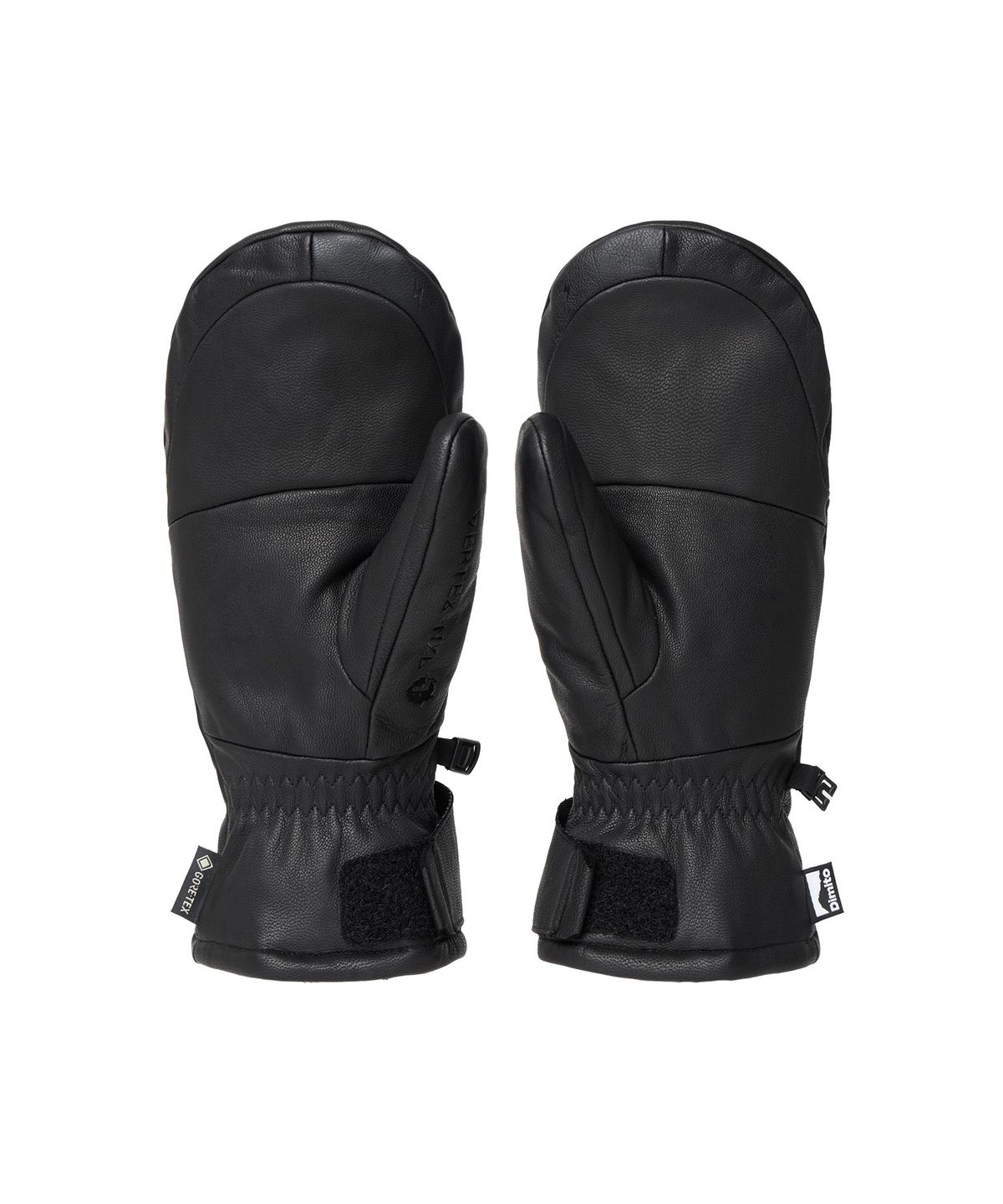 디미토(DIMITO) GORE-TEX CLASSIC LEATHER MITTEN BLACK