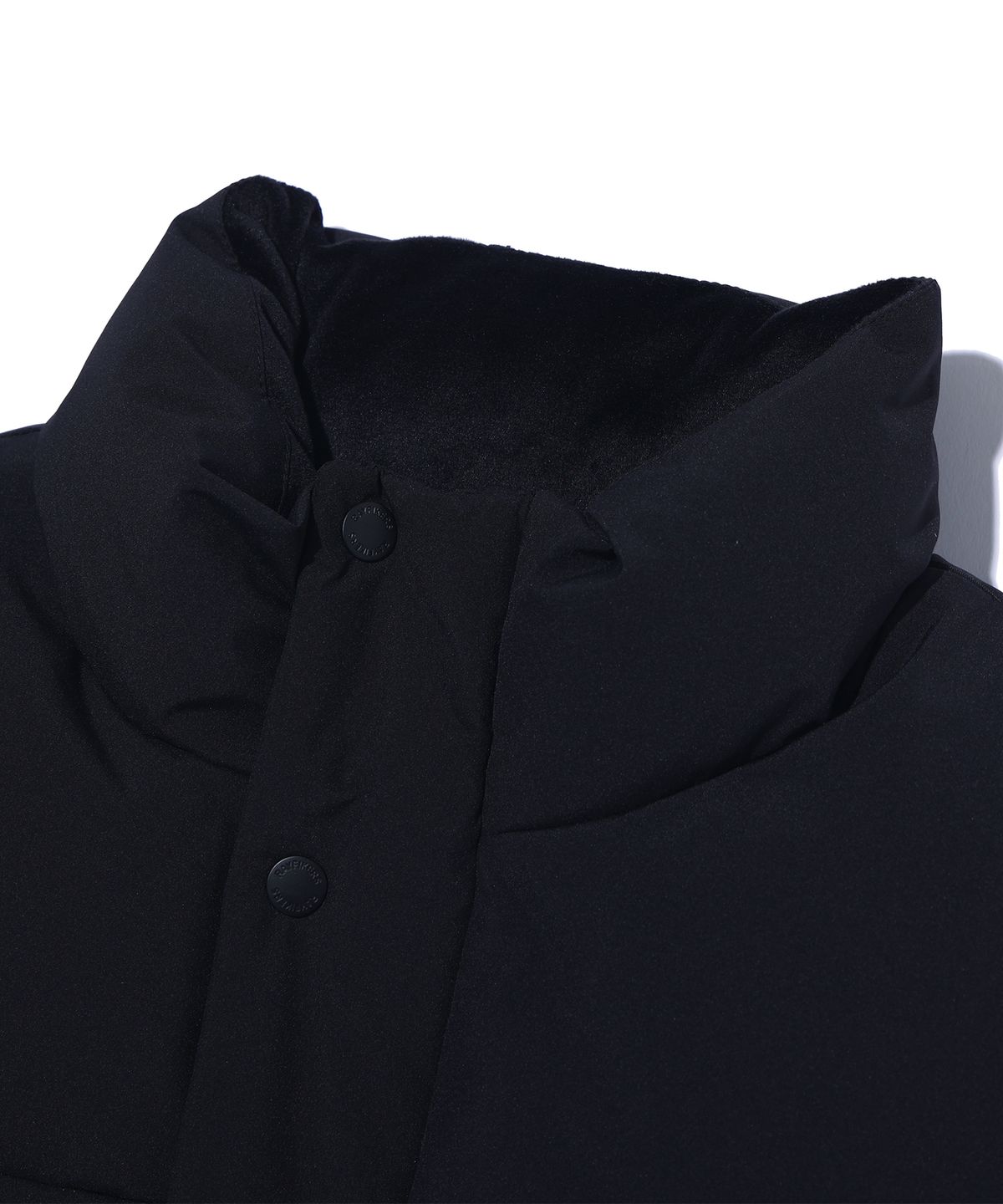 레이피커스(RAYFIKERS) 하이넥 웰론 패딩 베스트 MP9JU931_BLACK