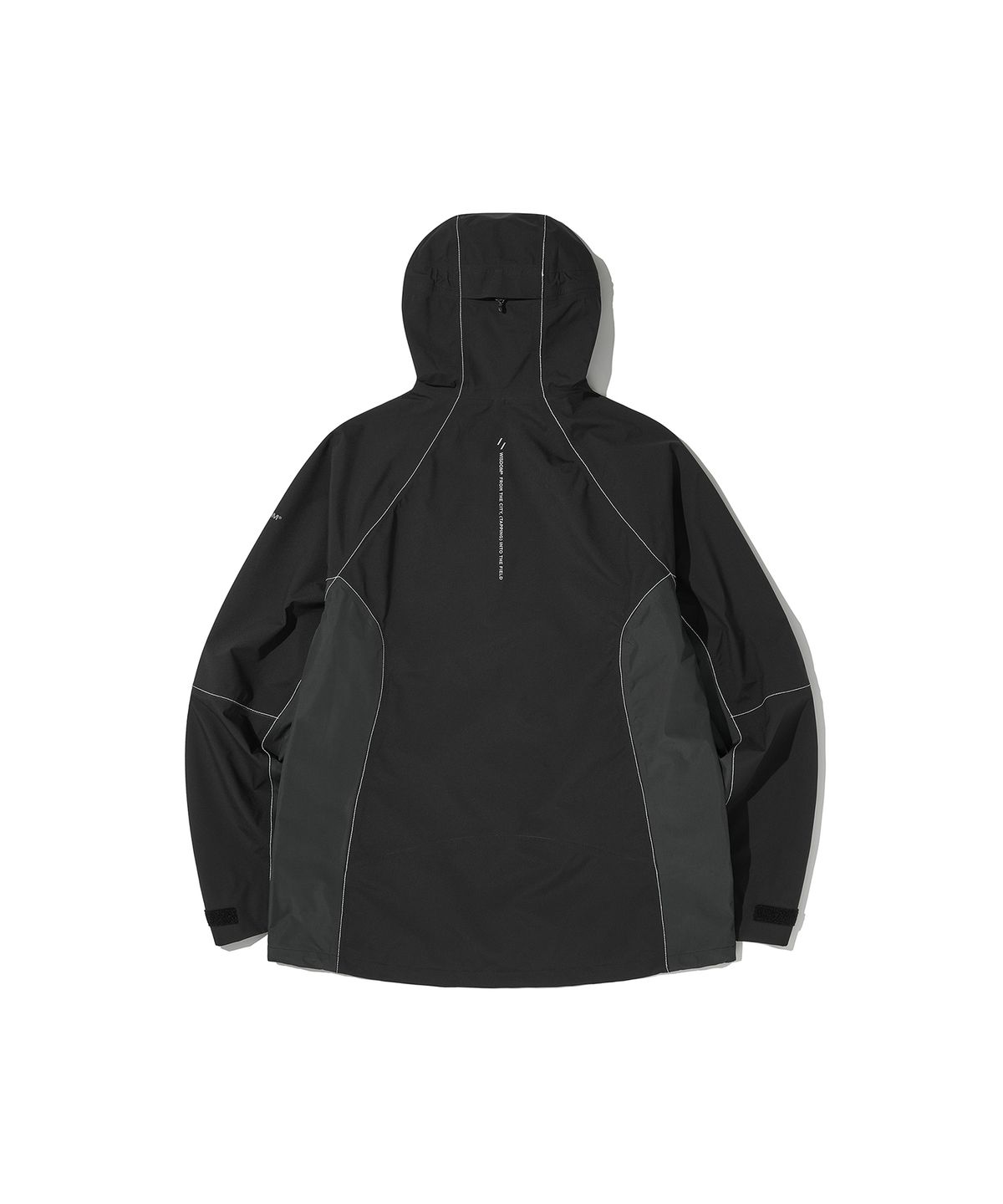 웰터 익스페리먼트(WELTER EXPERIMENT) Welter Experiment X Wisdom 3 Layer Shell Jacket_BLACK