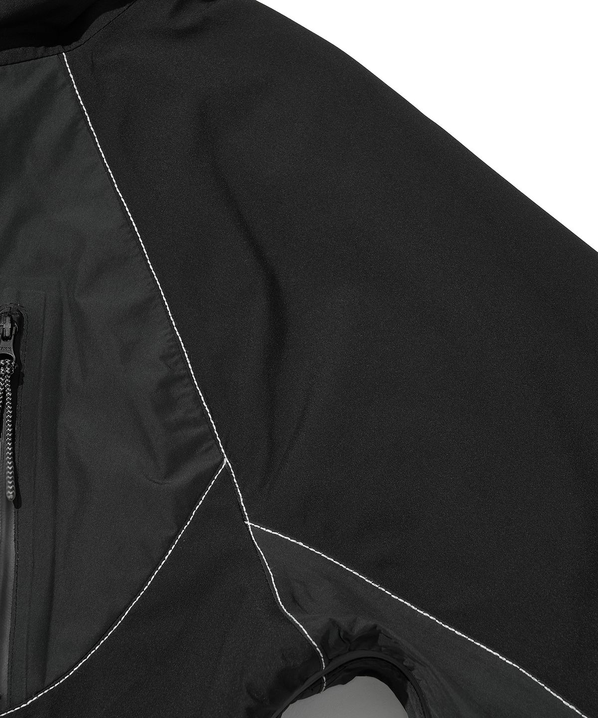웰터 익스페리먼트(WELTER EXPERIMENT) Welter Experiment X Wisdom 3 Layer Shell Jacket_BLACK