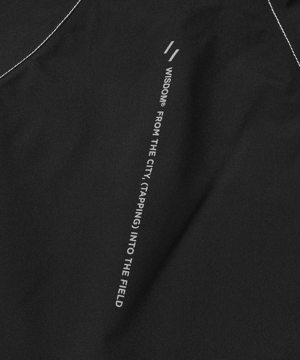 웰터 익스페리먼트(WELTER EXPERIMENT) Welter Experiment X Wisdom 3 Layer Shell Jacket_BLACK