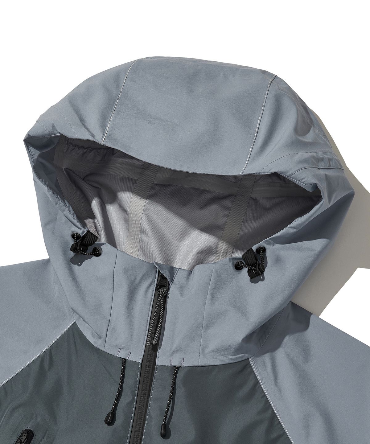웰터 익스페리먼트(WELTER EXPERIMENT) Welter Experiment X Wisdom 3 Layer Shell Jacket_LIGHT GRAY