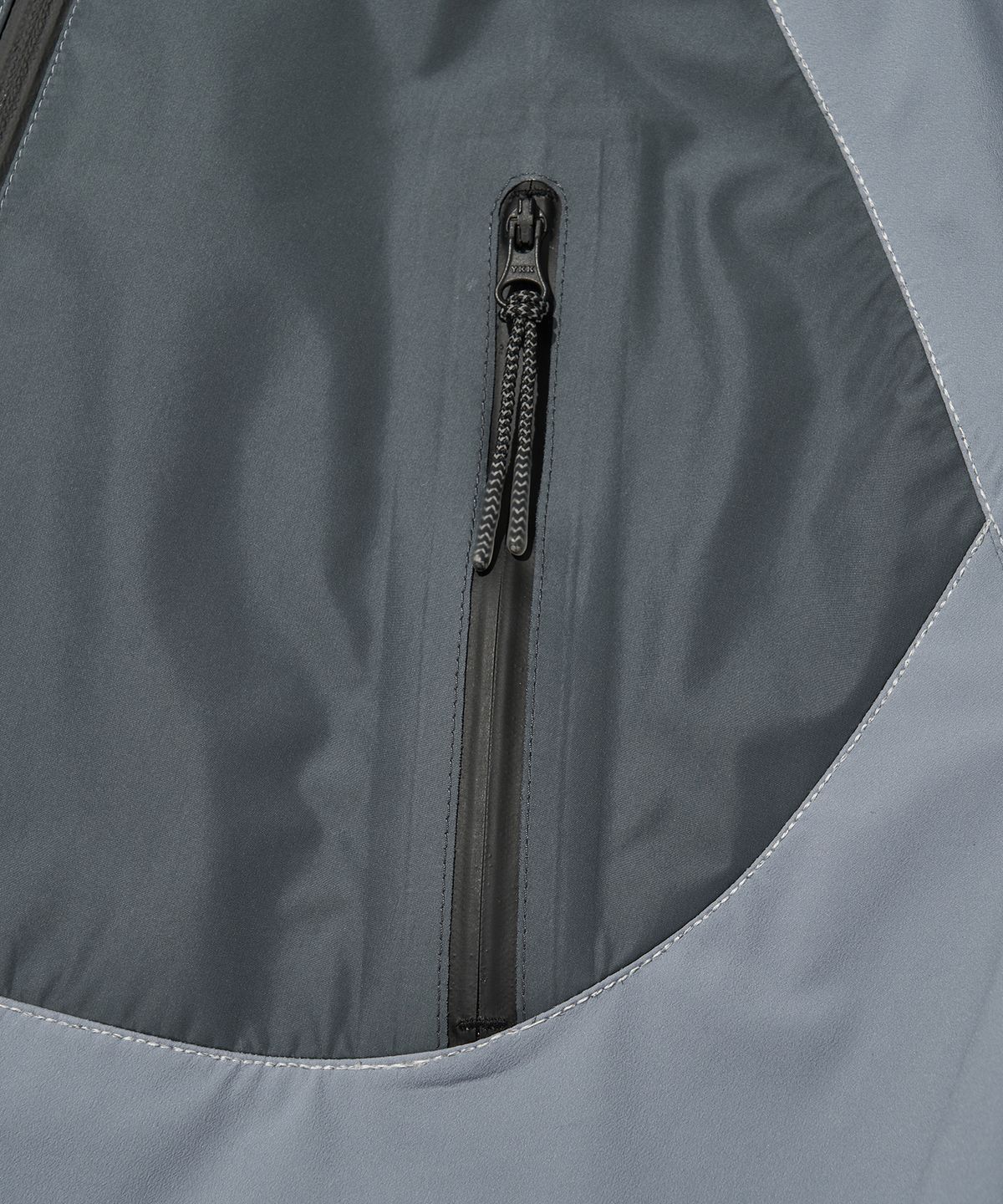 웰터 익스페리먼트(WELTER EXPERIMENT) Welter Experiment X Wisdom 3 Layer Shell Jacket_LIGHT GRAY