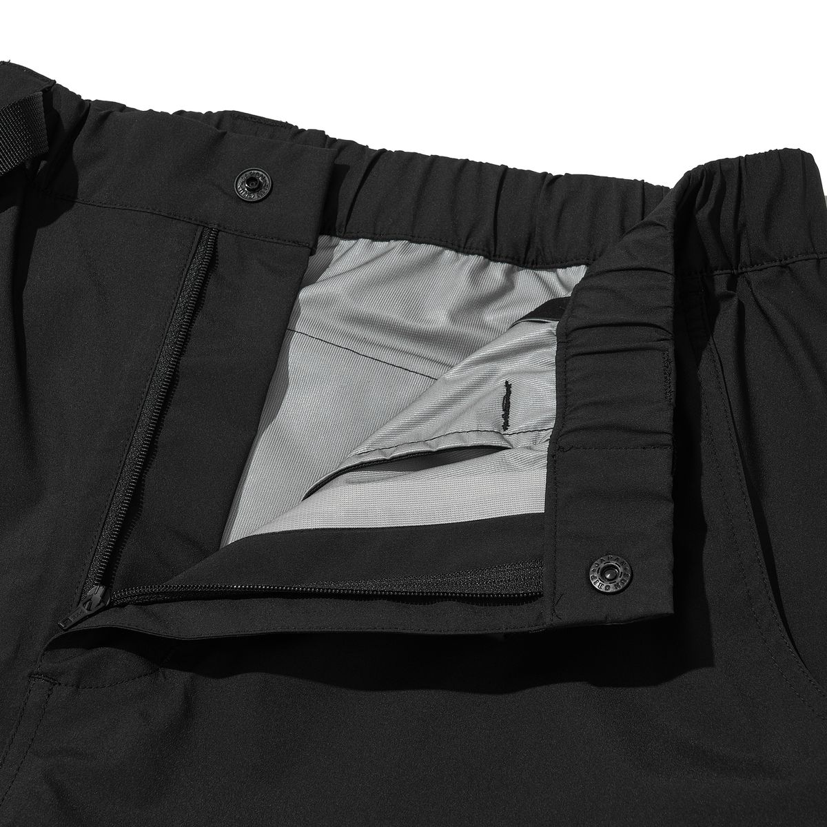 웰터 익스페리먼트(WELTER EXPERIMENT) Welter Experiment X Wisdom Hike Shell Pants_BLACK