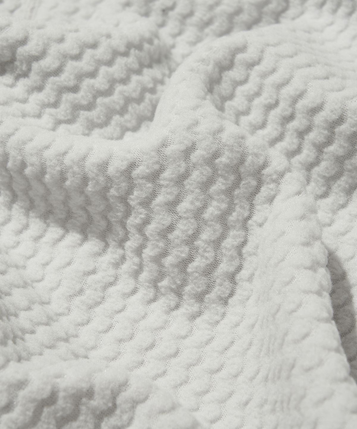 웰터 익스페리먼트(WELTER EXPERIMENT) Welter Experiment X Wisdom Fleece Zip Hoodie_WHITE