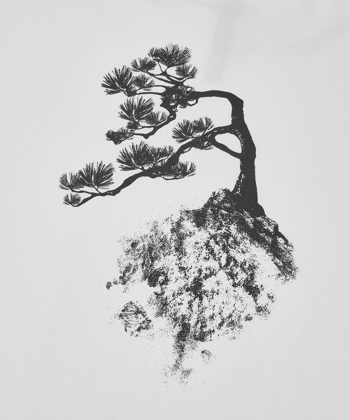 웰터 익스페리먼트(WELTER EXPERIMENT) Welter Experiment X Wisdom Pine Long Sleeves T-Shirt_WHITE