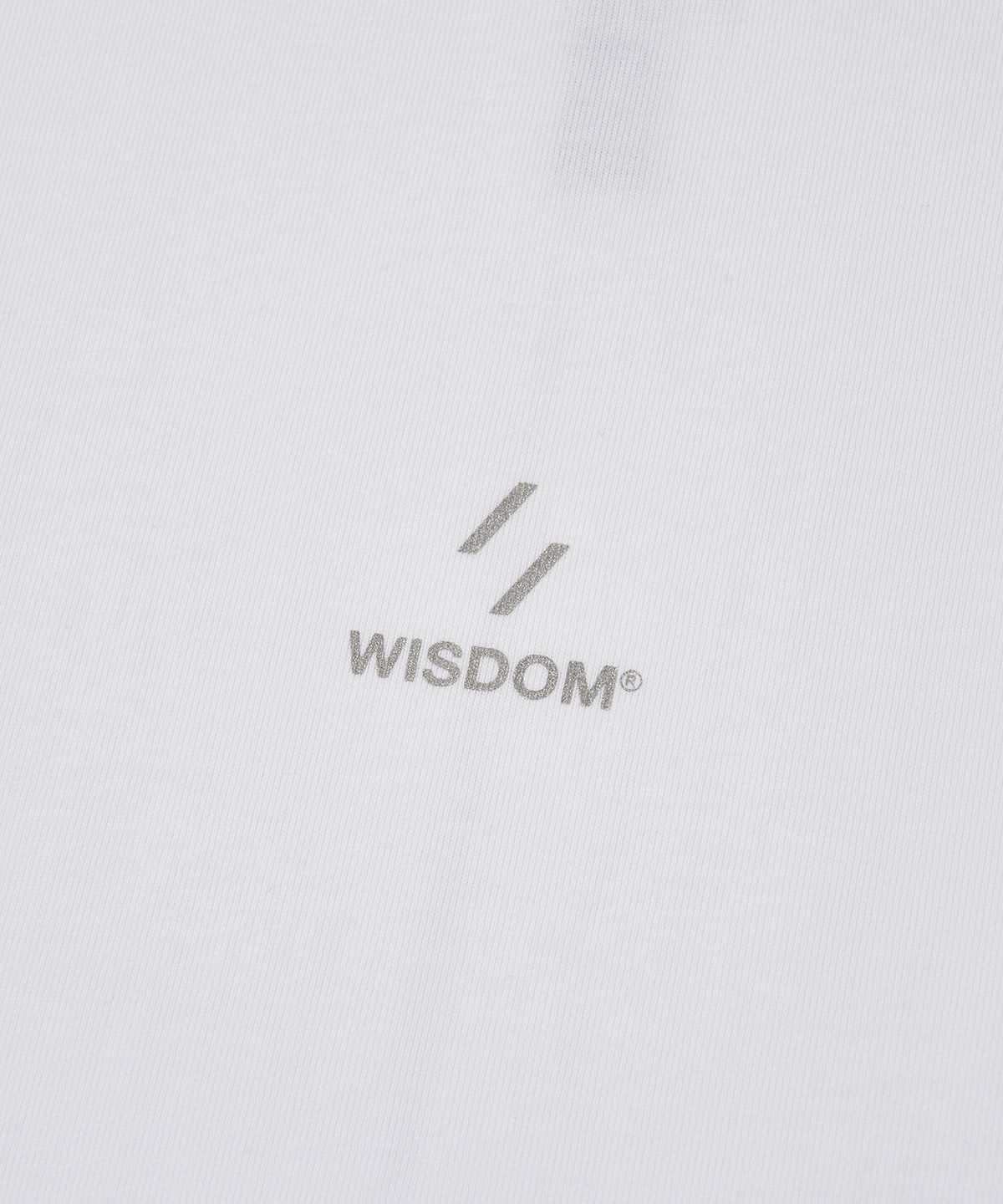 웰터 익스페리먼트(WELTER EXPERIMENT) Welter Experiment X Wisdom Half Sleeves T-Shirt_WHITE