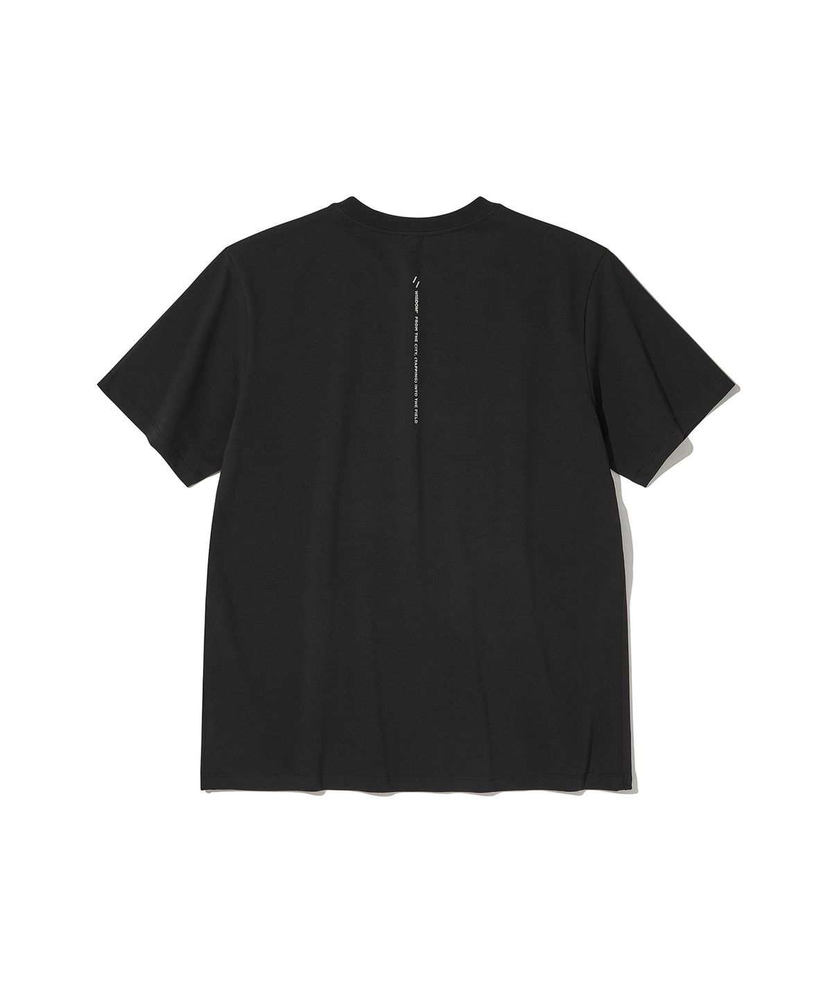 웰터 익스페리먼트(WELTER EXPERIMENT) Welter Experiment X Wisdom Half Sleeves T-Shirt_BLACK