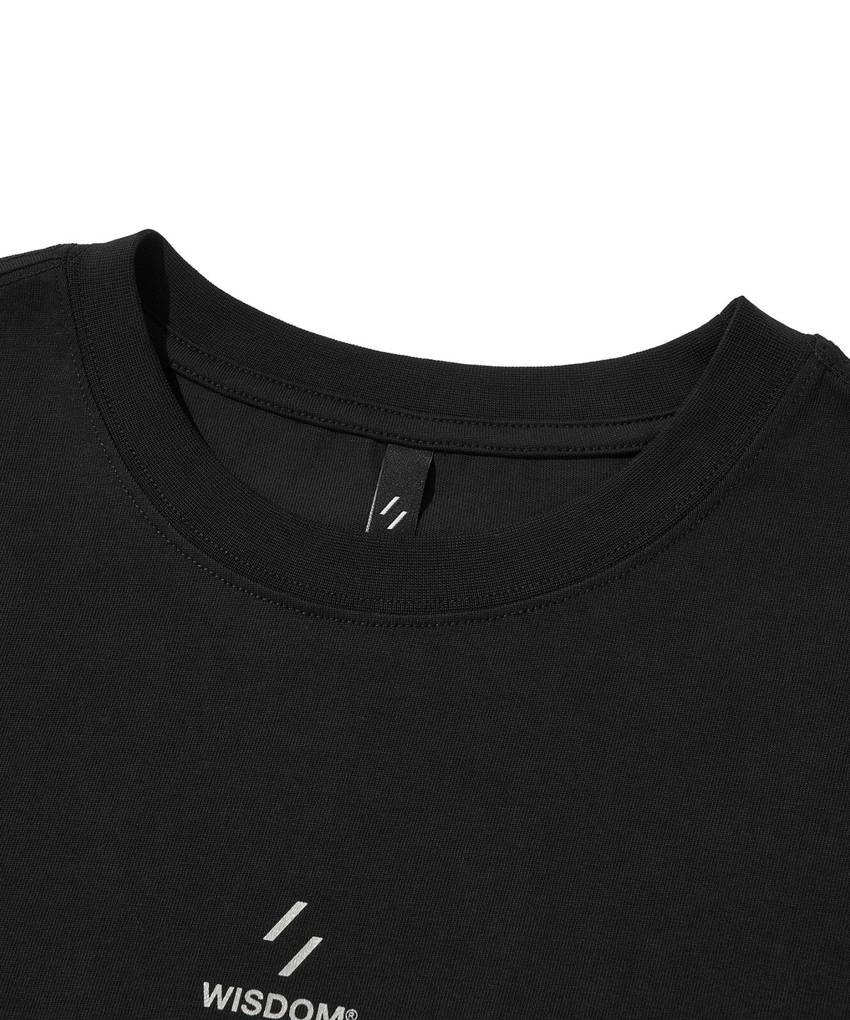 웰터 익스페리먼트(WELTER EXPERIMENT) Welter Experiment X Wisdom Half Sleeves T-Shirt_BLACK