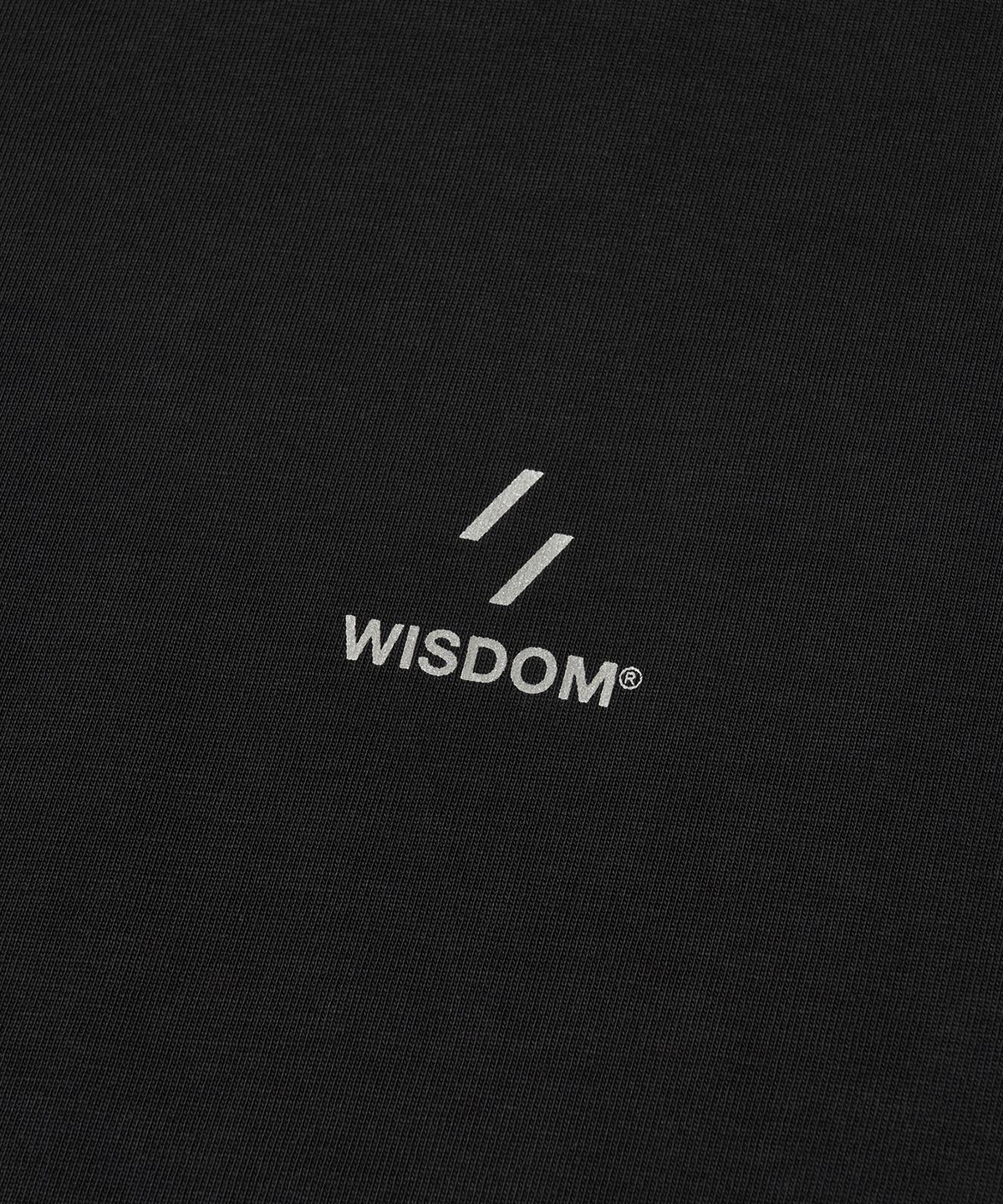 웰터 익스페리먼트(WELTER EXPERIMENT) Welter Experiment X Wisdom Half Sleeves T-Shirt_BLACK