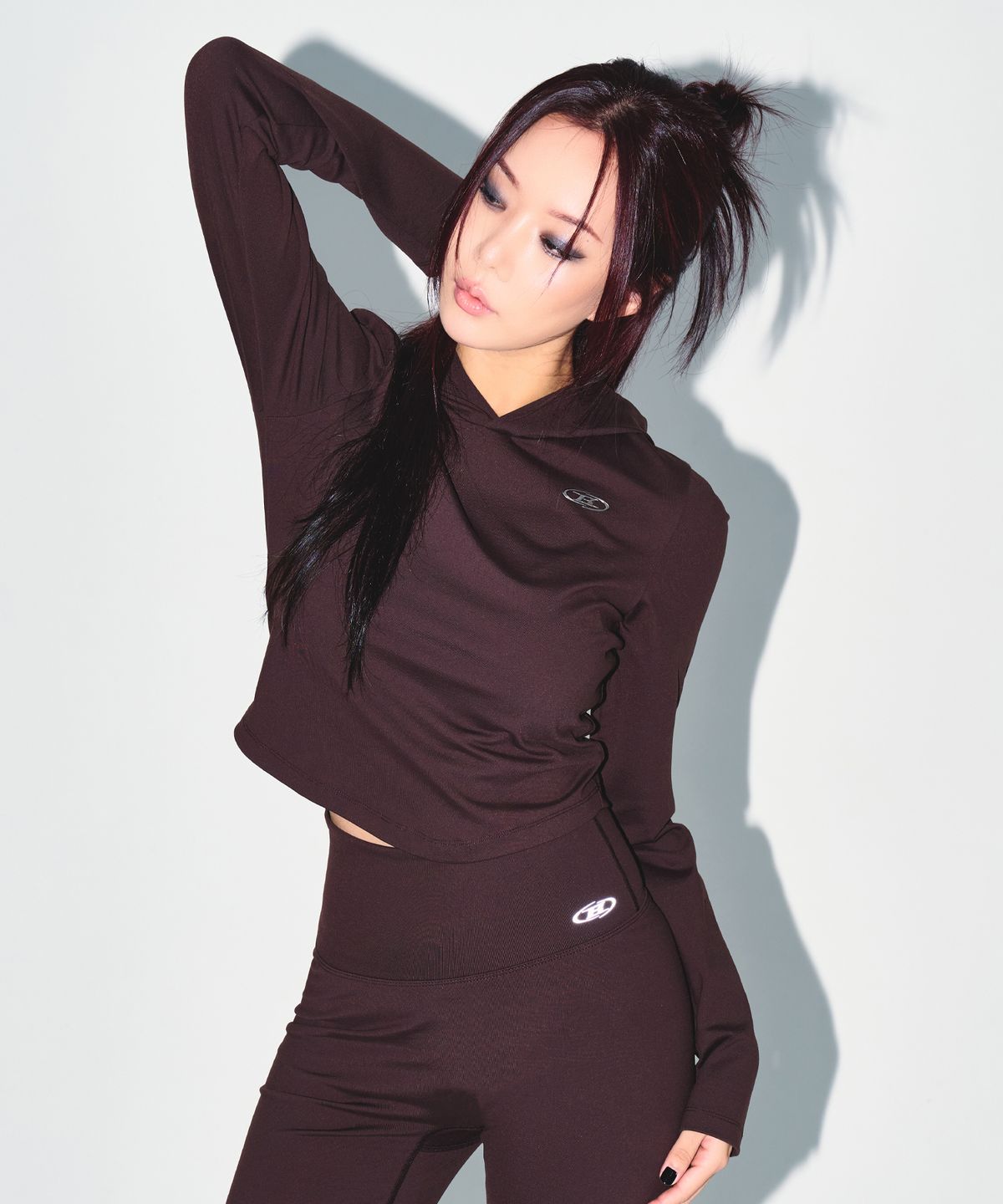 본투윈(BORN TO WIN) B LOGO HAIR CLIP [BLACK]