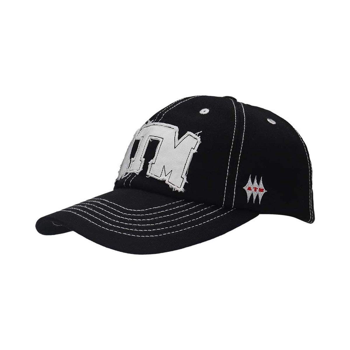 애프터매스(AFTERMATH) ATM BOLD LOGO BALL CAP BLACK