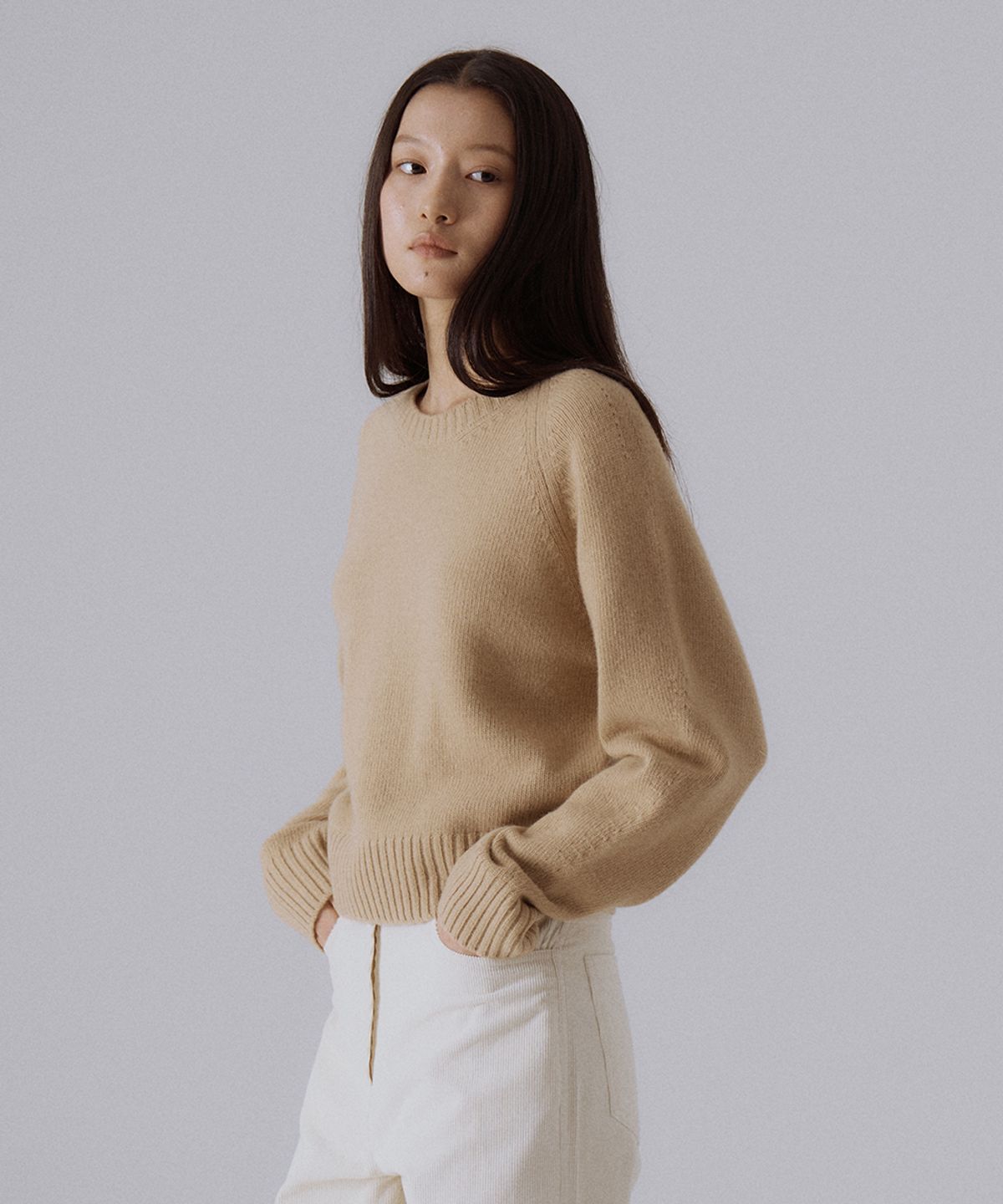 실른(SILN) Arca pullover knit (BEIGE)