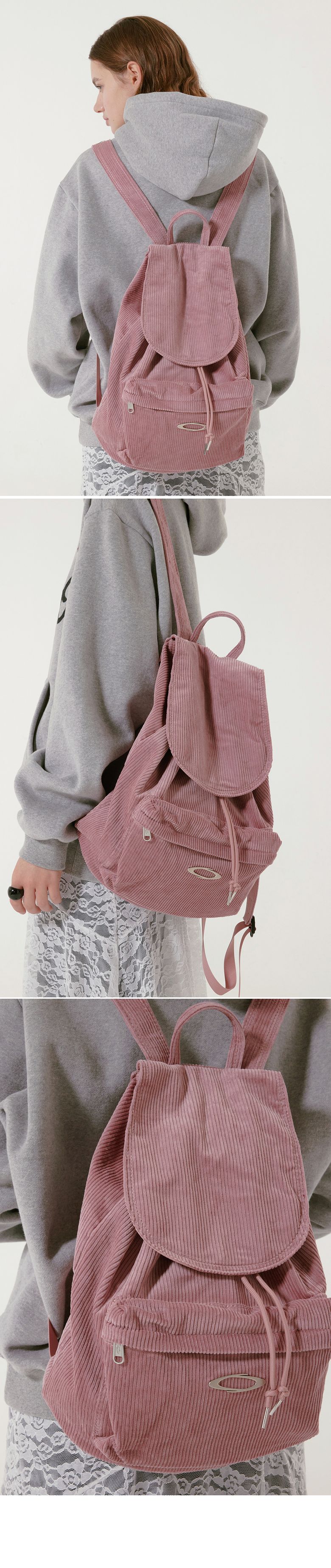 brandy melville pink canvas mini backpack Rip Curl Mixed 7L Backpack-Natural and cute! Pink Backpacks For Girls