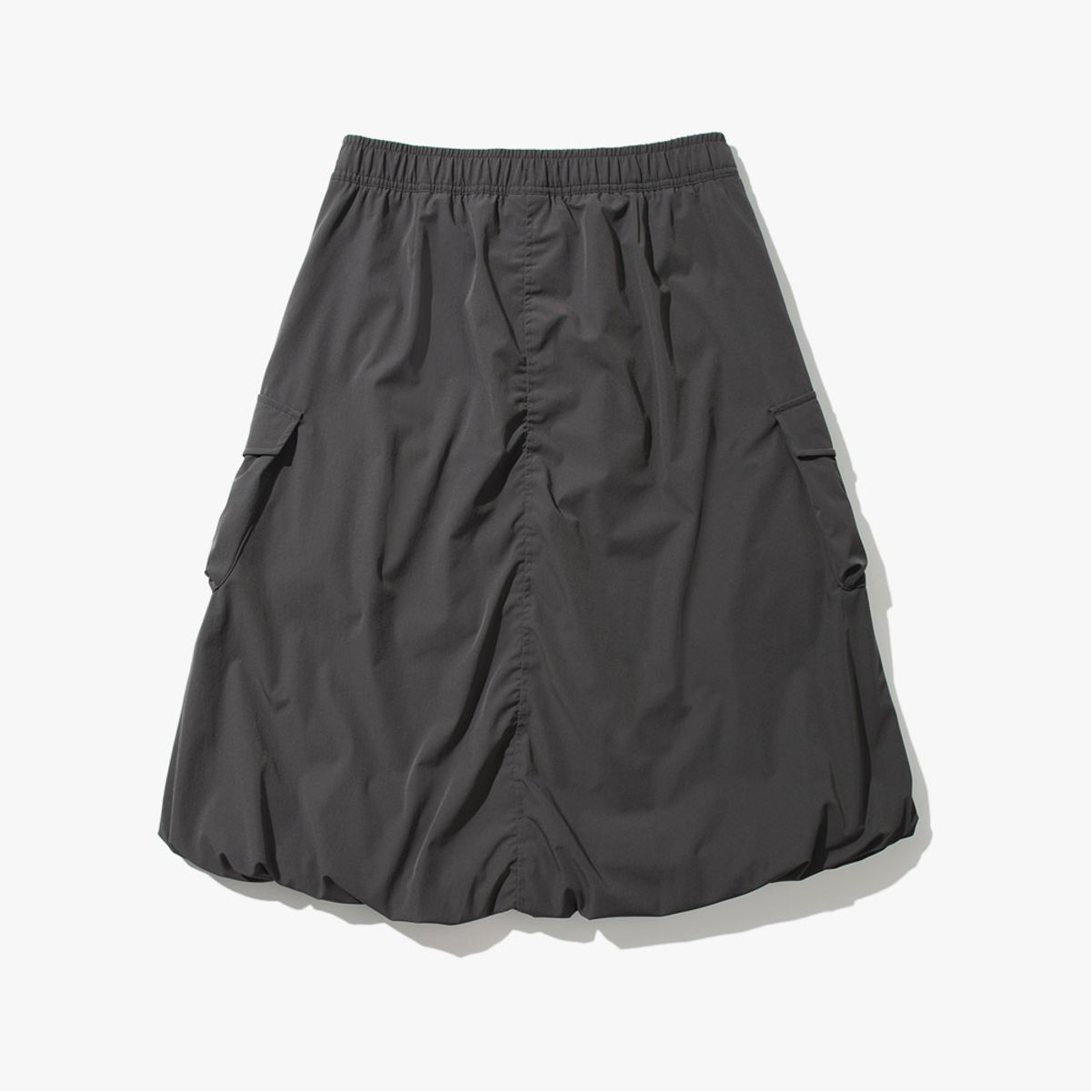 디아도라(diadora) 모르비 기모 카고 우븐 스커트 GREY