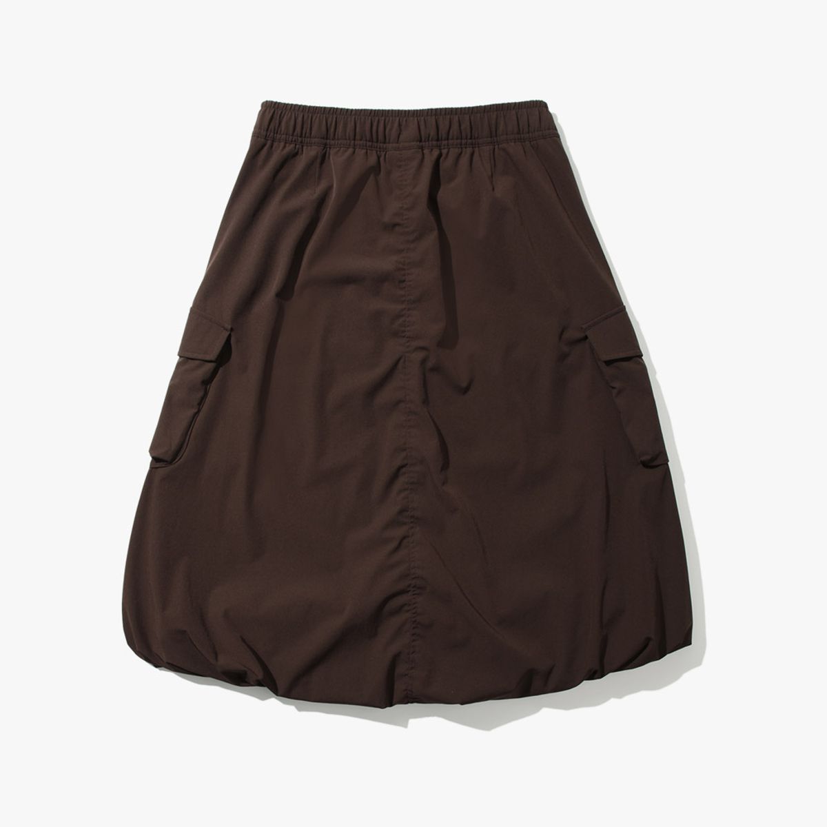 디아도라(diadora) 모르비 기모 카고 우븐 스커트 BROWN