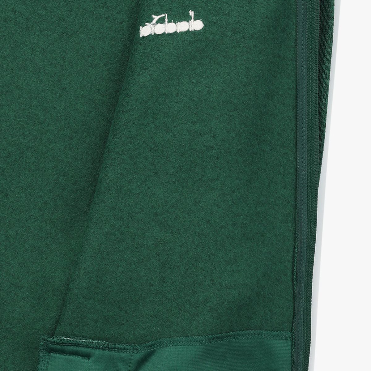 디아도라(diadora) 브러쉬드 코지 트랙 자켓 GREEN