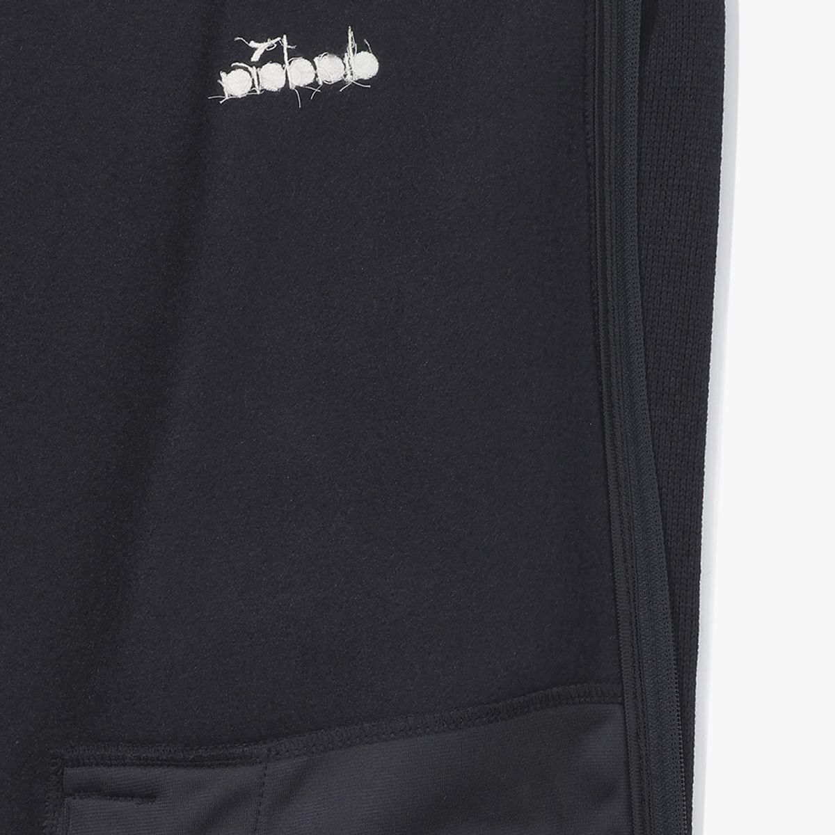 디아도라(diadora) 브러쉬드 코지 트랙 자켓 NAVY