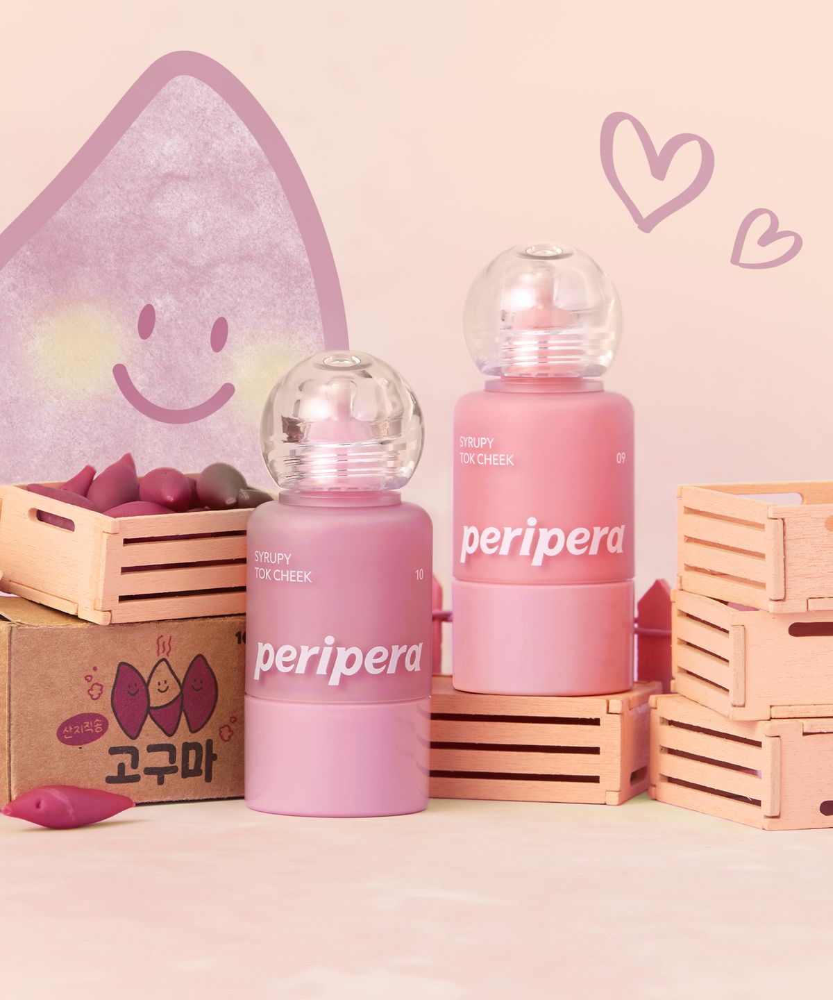 페리페라(PERIPERA) [SET] 페리페라 톡 블러쉬 키캡 + 시럽피 톡 치크 [증정] 거울키캡+키캡스티커