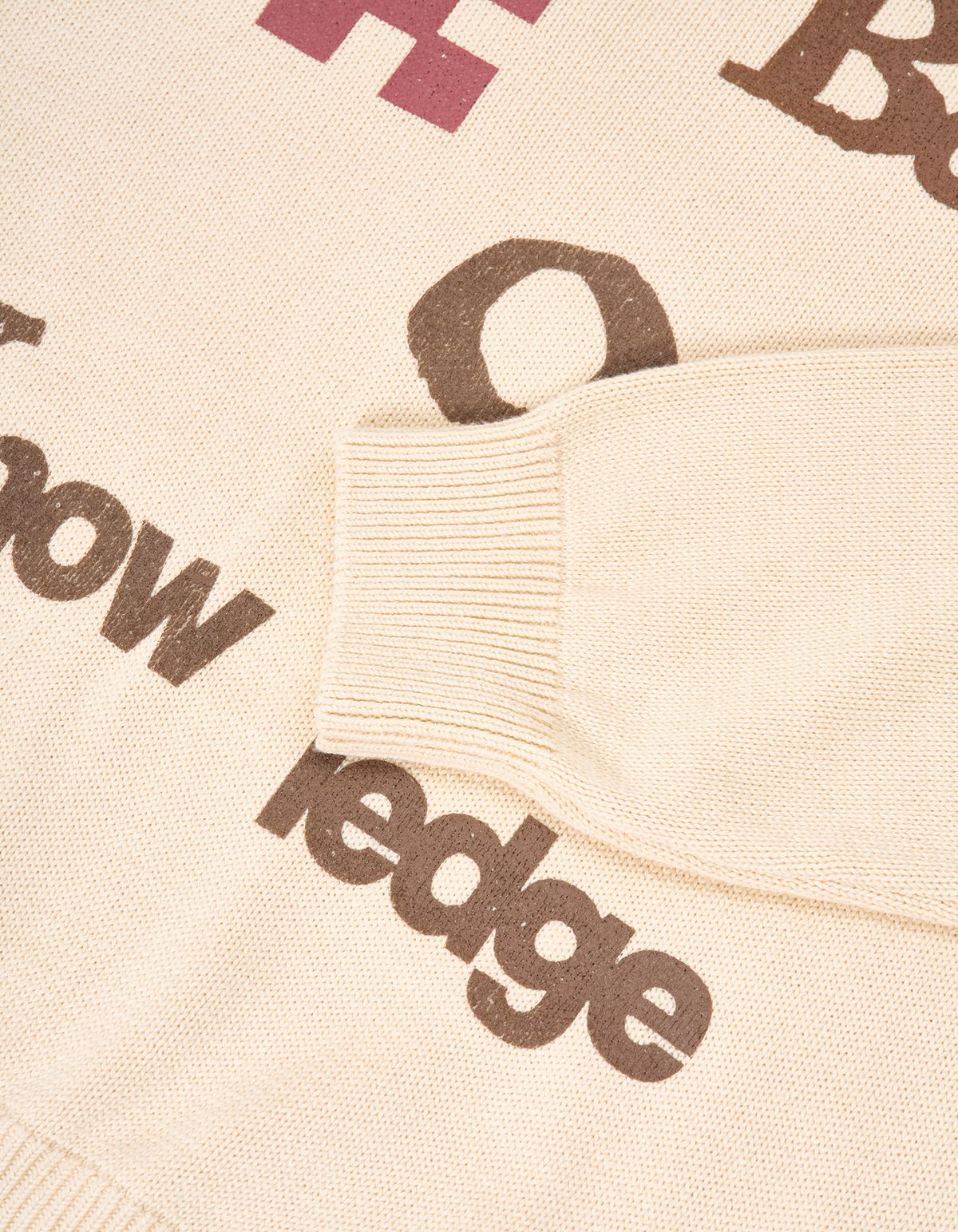 로어즈(LORES) B.O.K Printed Knit - Ivory