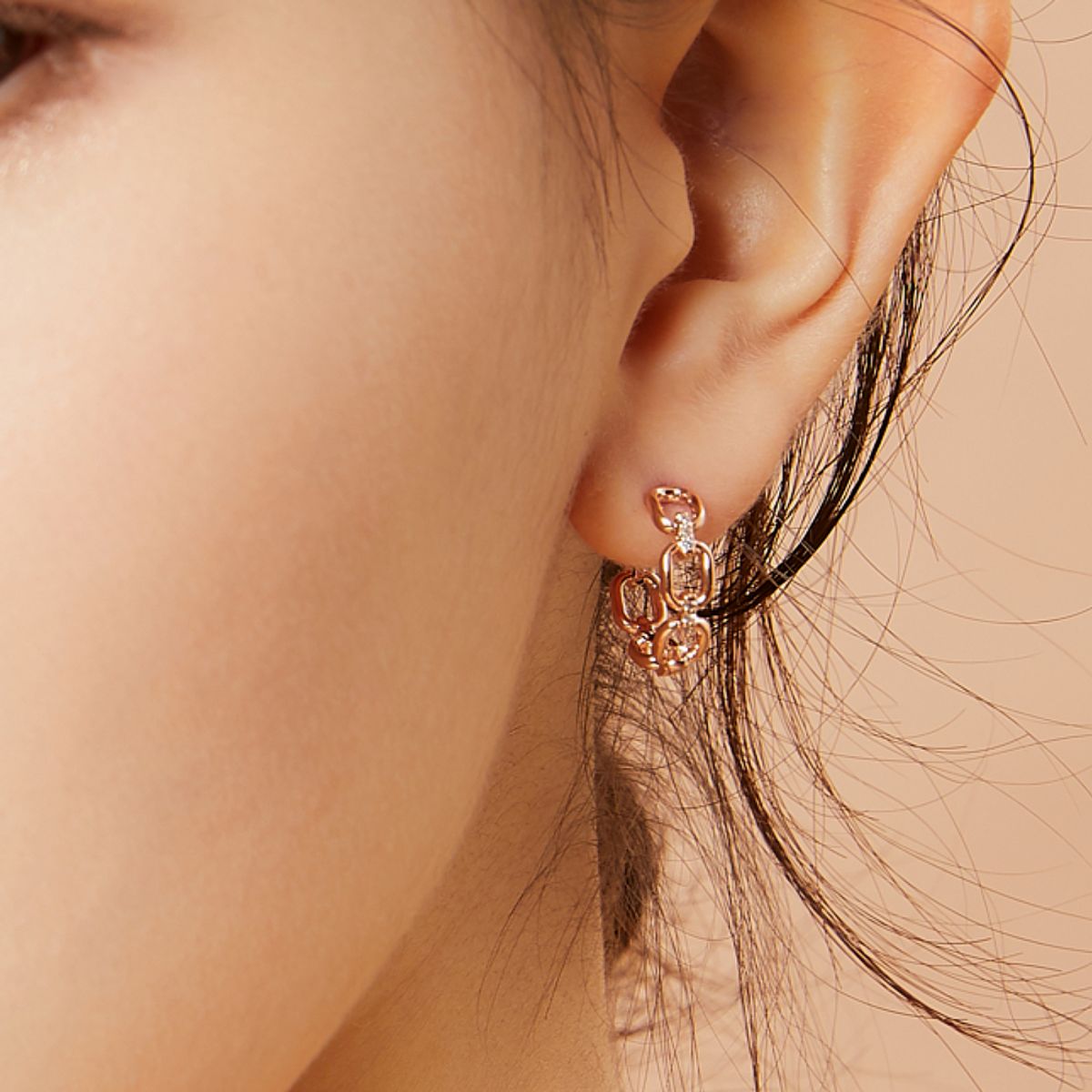 모노그래프(MONOGRAPH) 카르멘 귀걸이 MGER020S 14K Gold Plated