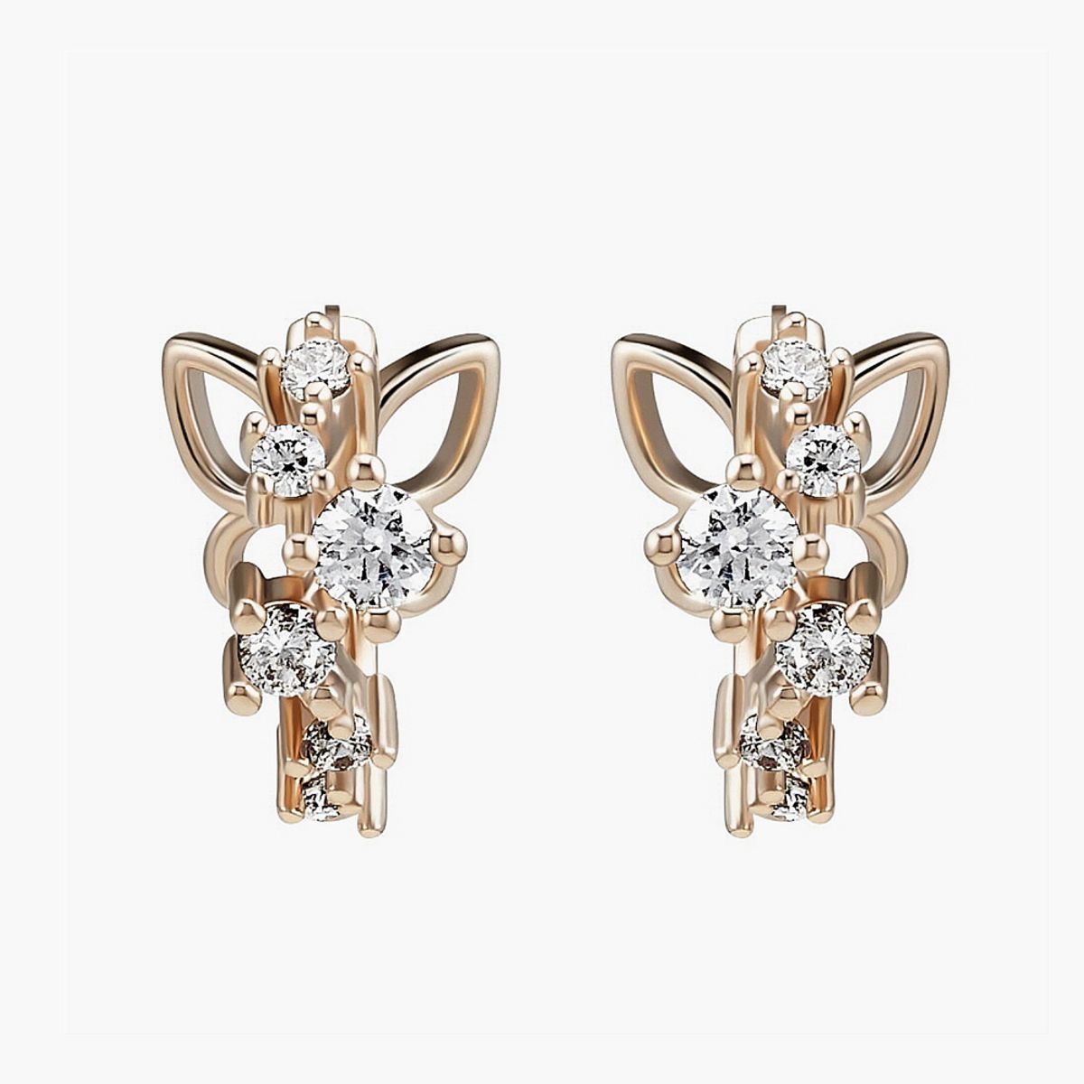 모노그래프(MONOGRAPH) 일리아나 귀걸이 MGER028S 14K Gold Plated