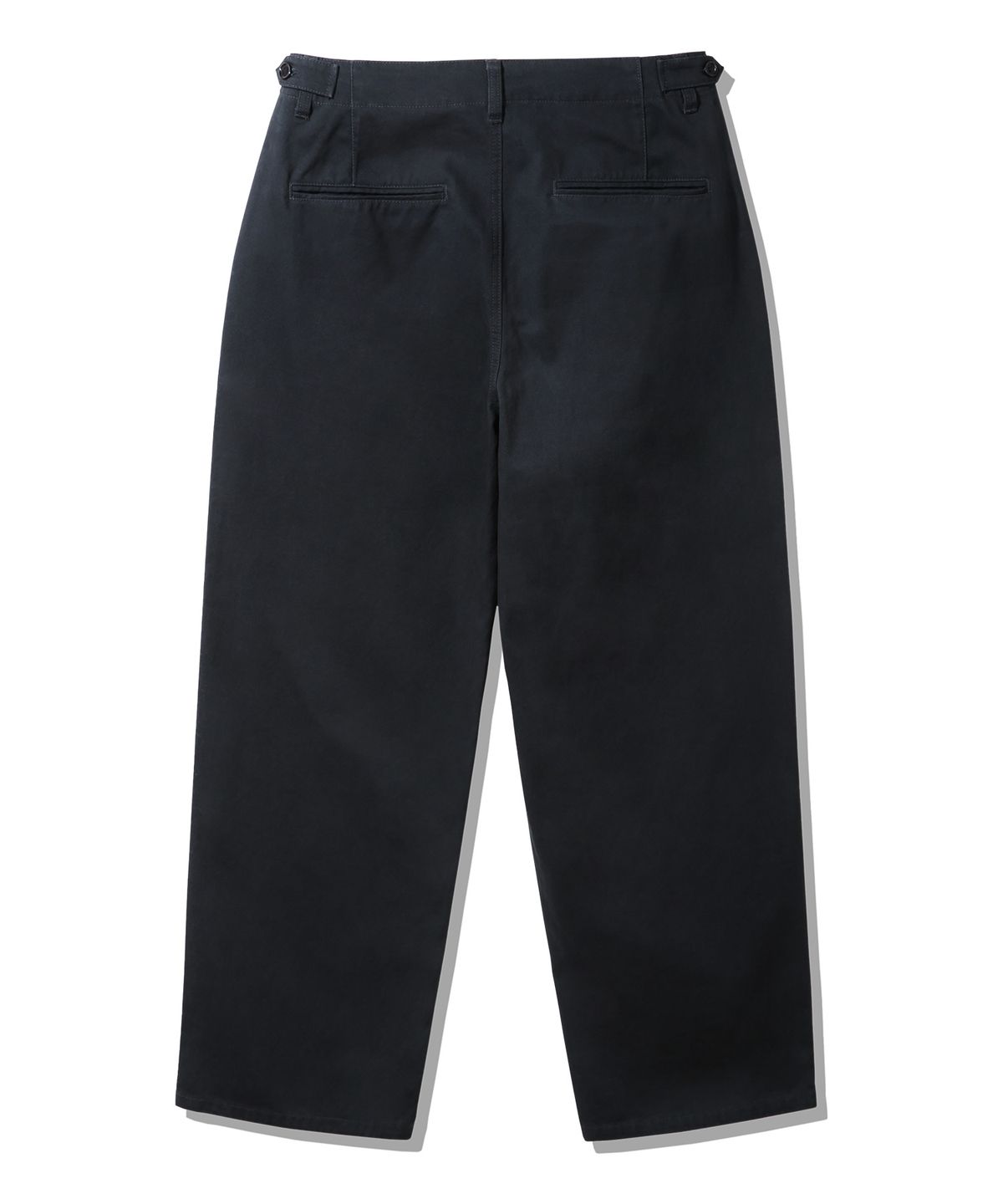 바켄(BAKKEN) Semi wide embroidered 코튼팬츠 BK7819_네이비