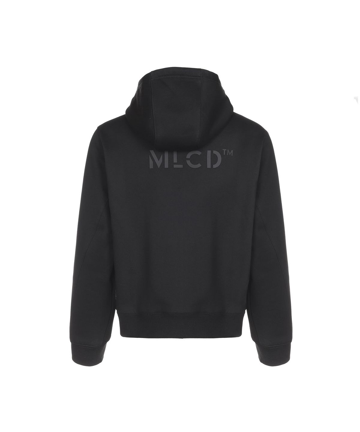 밀라코드(MILACODE) Smooth Soft Zip-up Hoodie (BLACK)