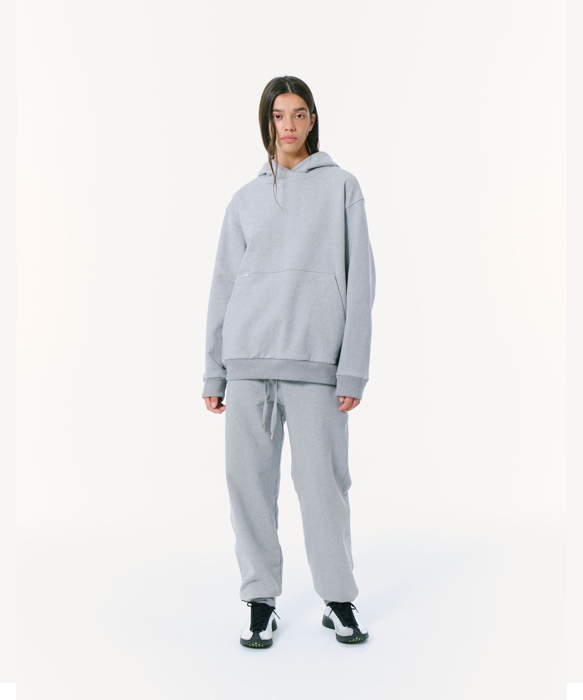 밀라코드(MILACODE) Smooth Soft Jogger (MELANGE GREY)