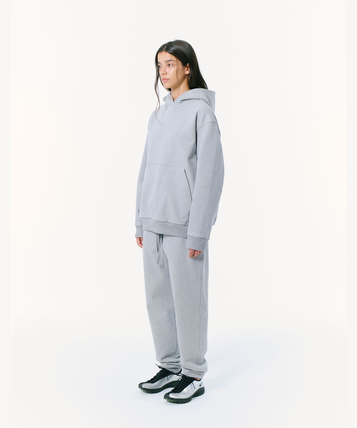 밀라코드(MILACODE) Smooth Soft Jogger (MELANGE GREY)