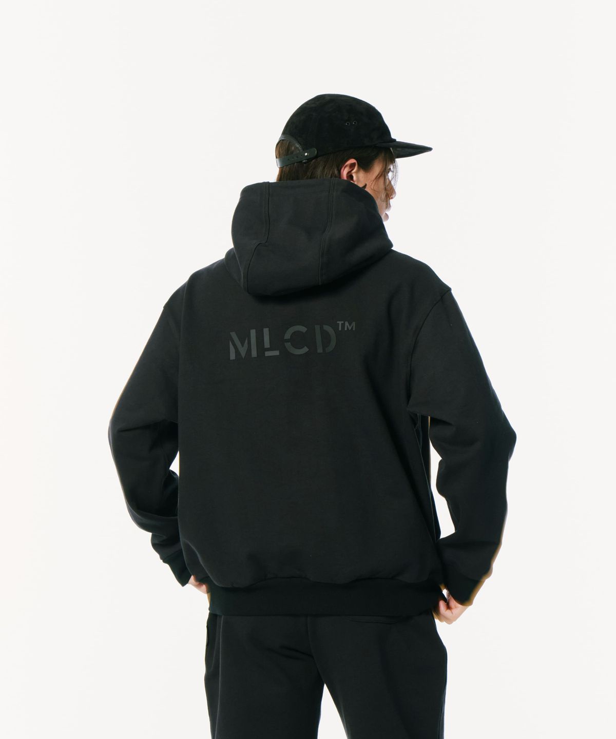 밀라코드(MILACODE) Smooth Soft Hoodie (BLACK)